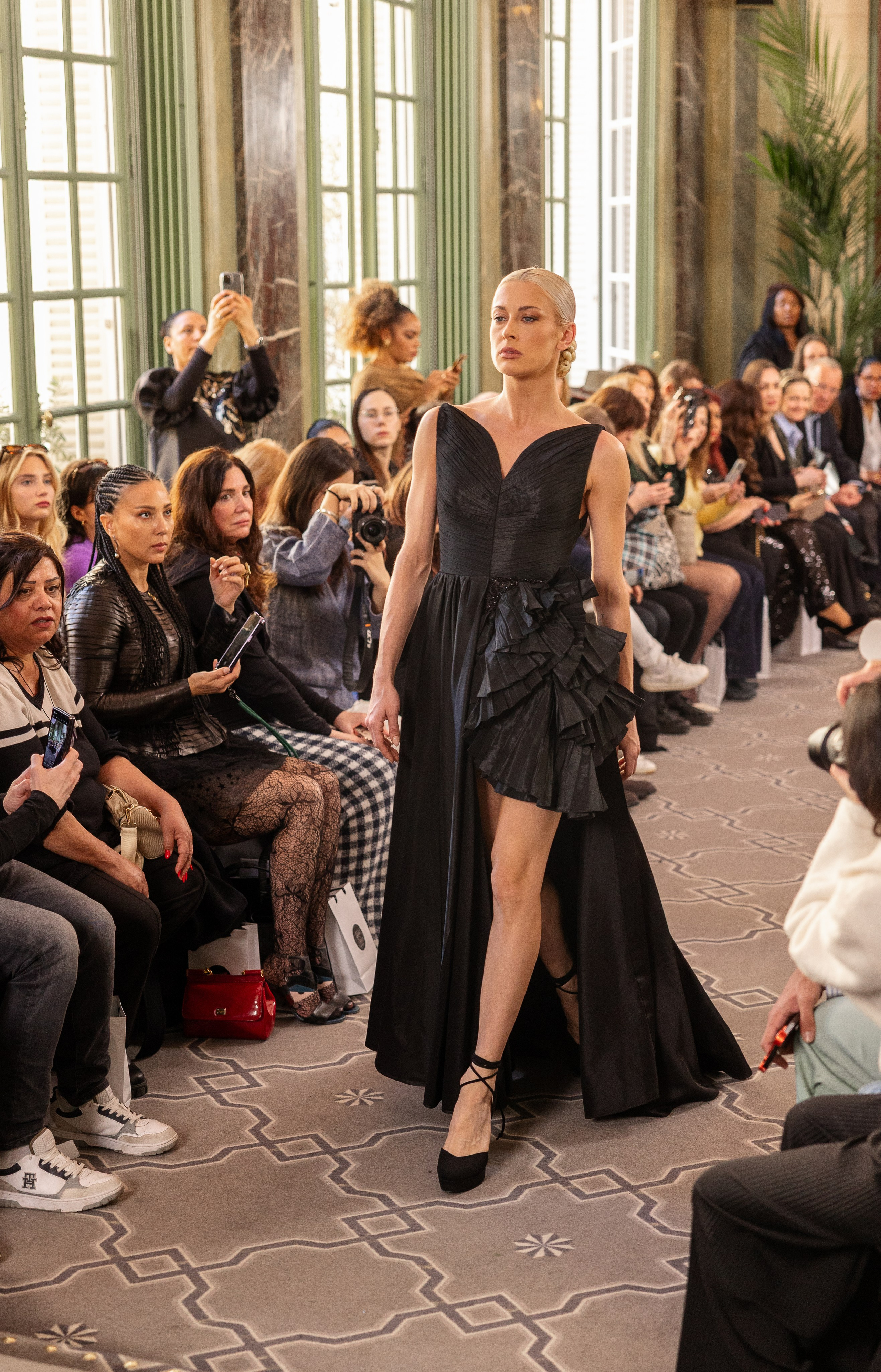 Paris fashion week. MATVEEVA STUDIO