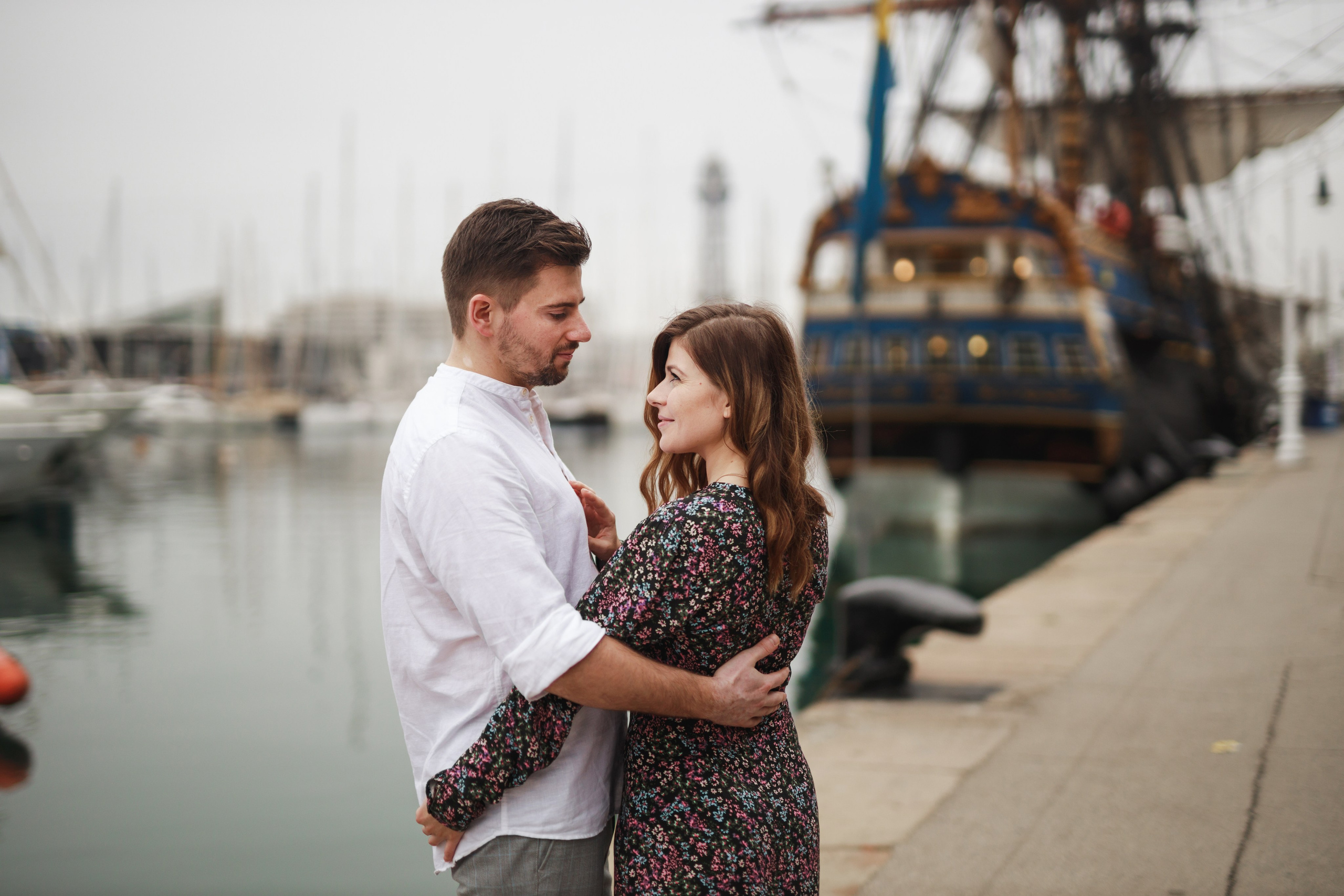 Damian i Monika. Фотограф в Барселоне Испании Маслик Юлия