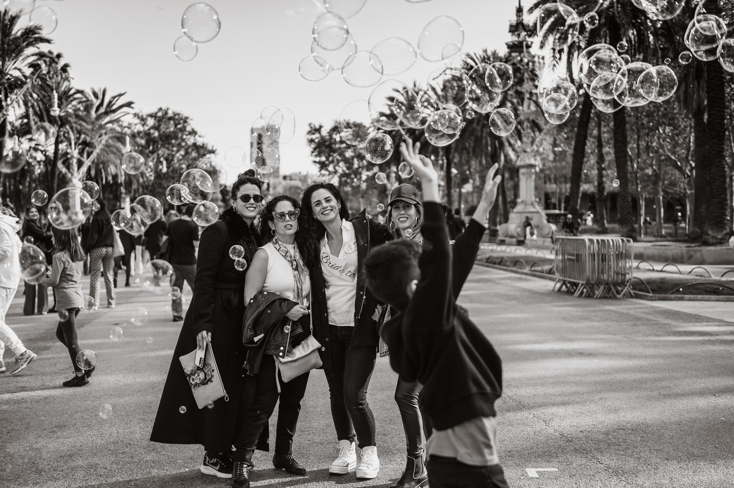Sesión de fotos en Barcelona para despedidas de soltero y soltera. Fotógrafa Ekaterina Gasanova - sesiones de fotos en Barcelona