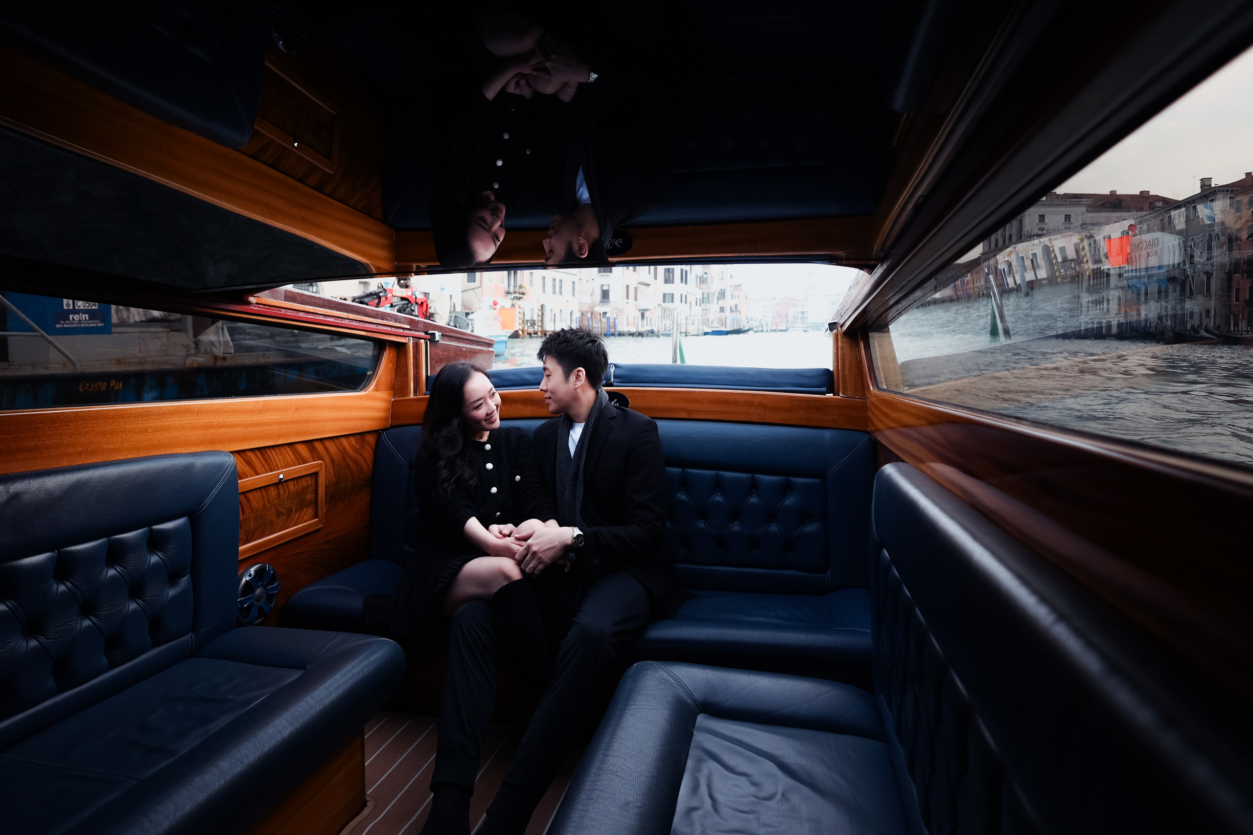 Venice Water Taxi Tour. Photographer in Venice, Viktoria Antonova