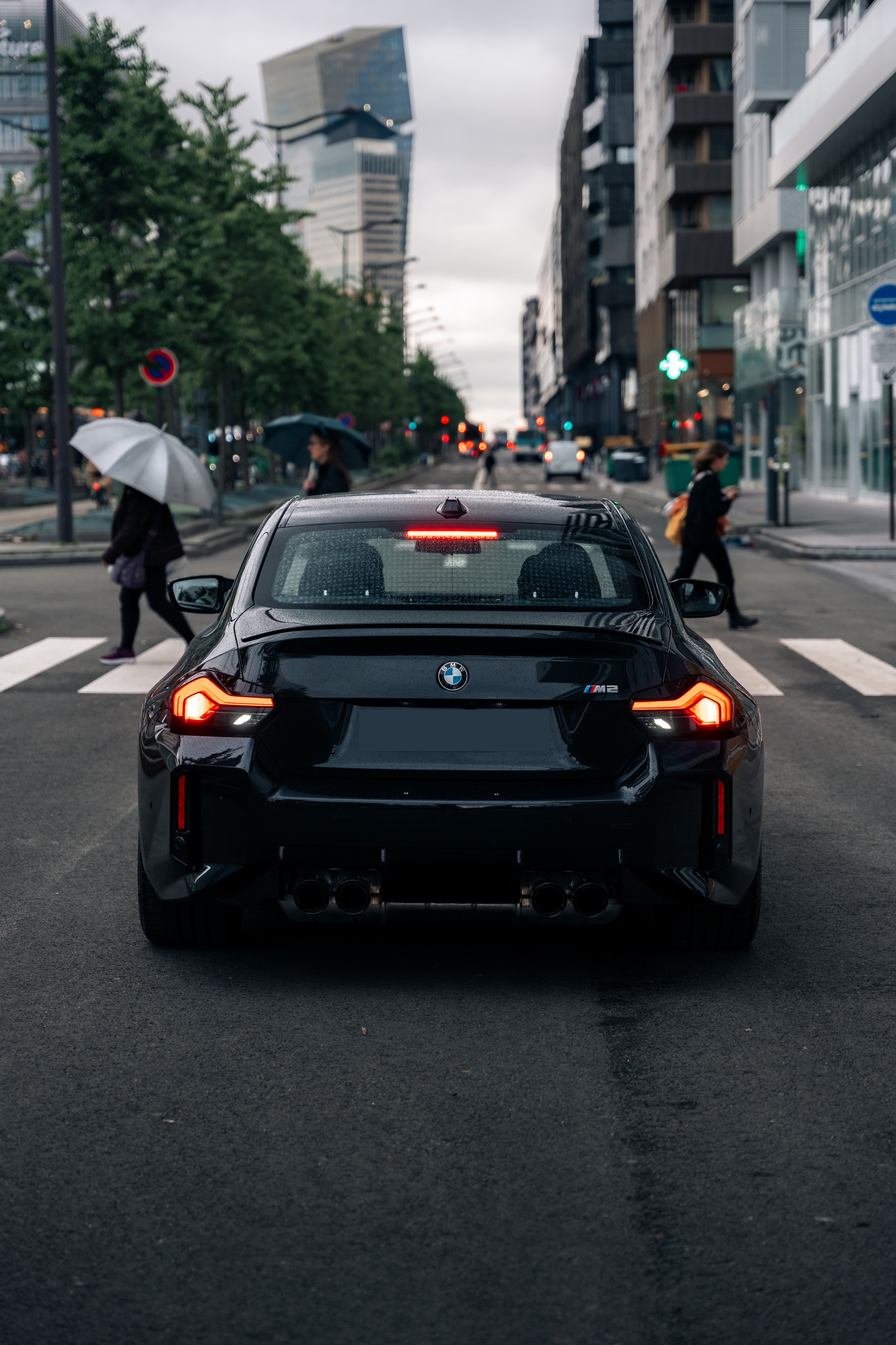 BMW M2 G87. Photographe de voitures à Paris — Vitalii Motruk
