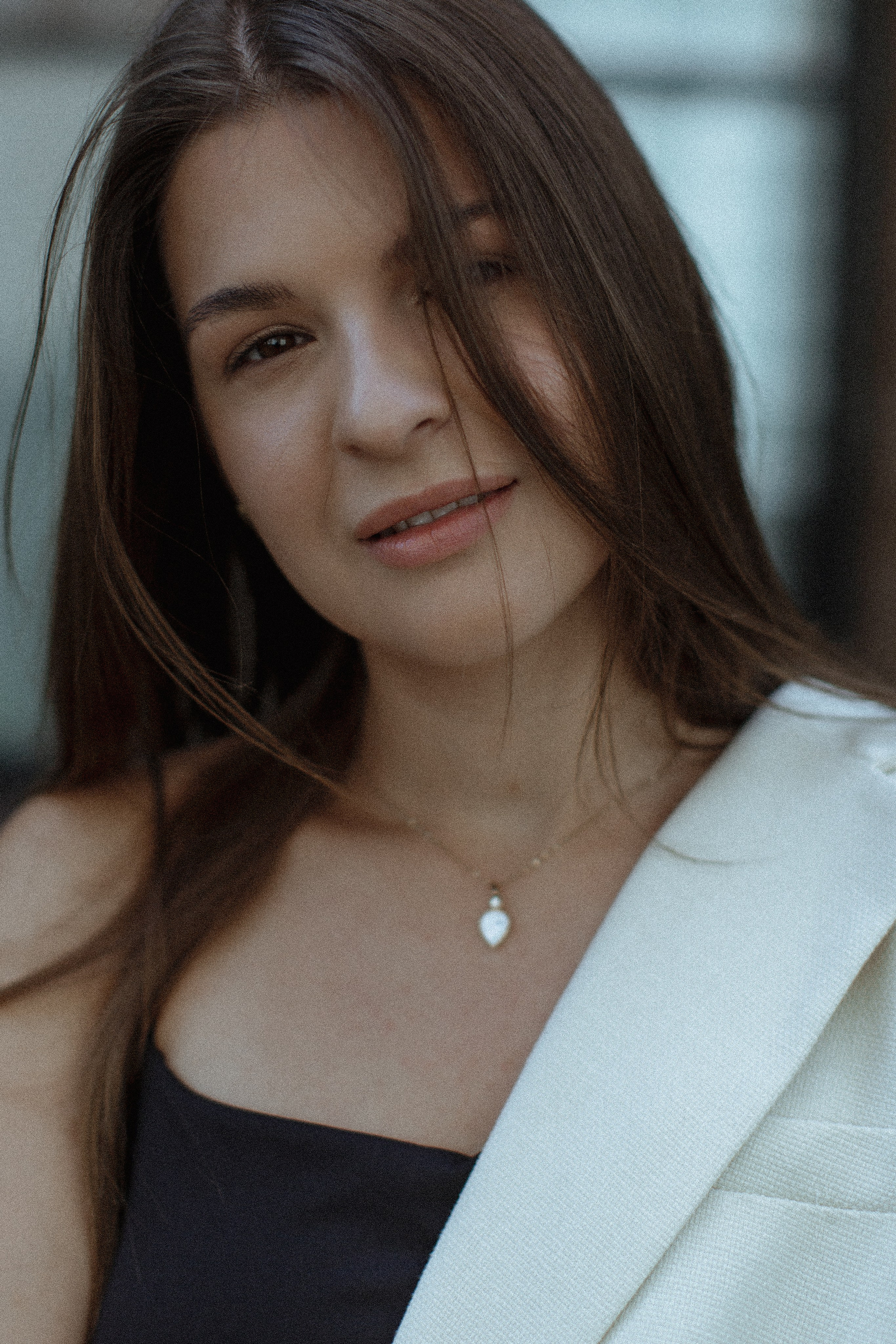 Daria. Shooting a photographer. True self