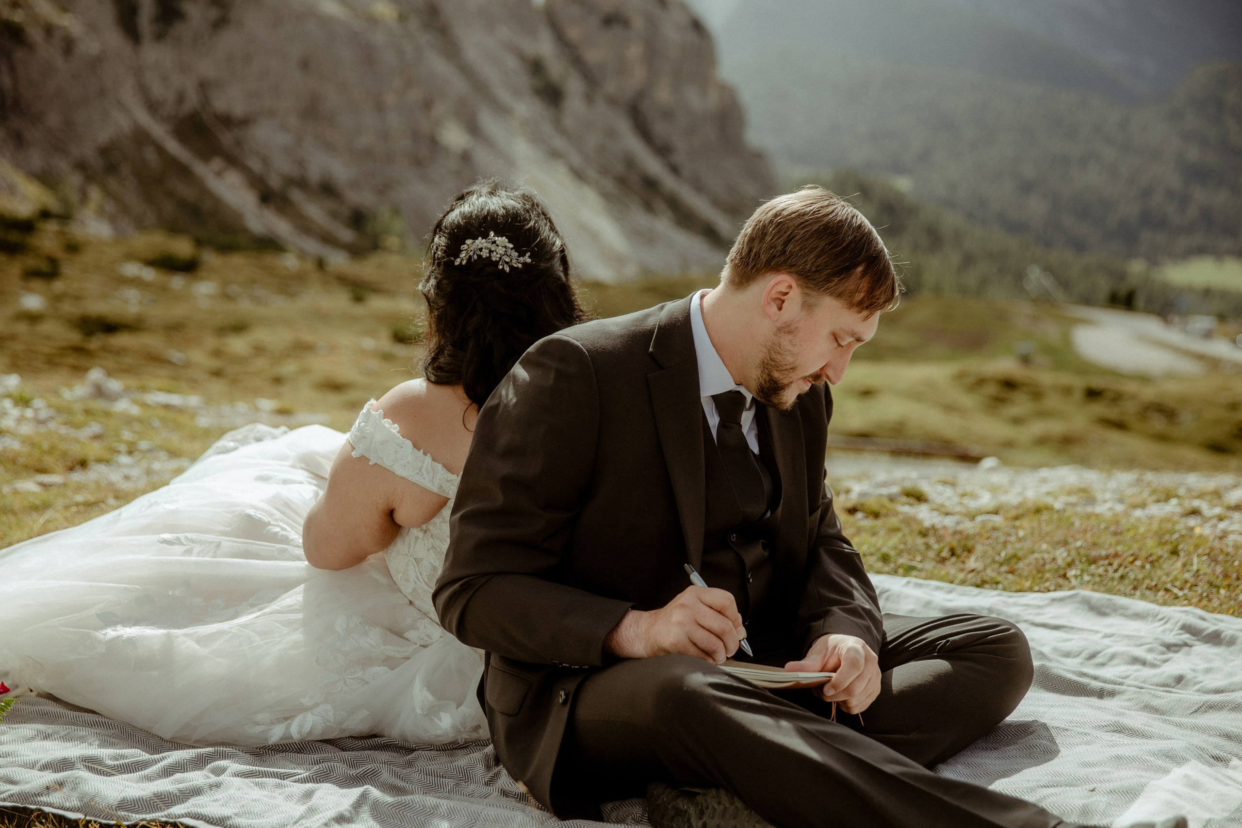 Secret Dolomites elopement at Lago di Braies & Cadini di Misurina | Best place to elope in Italy. Iceland elopement photographer & videographer