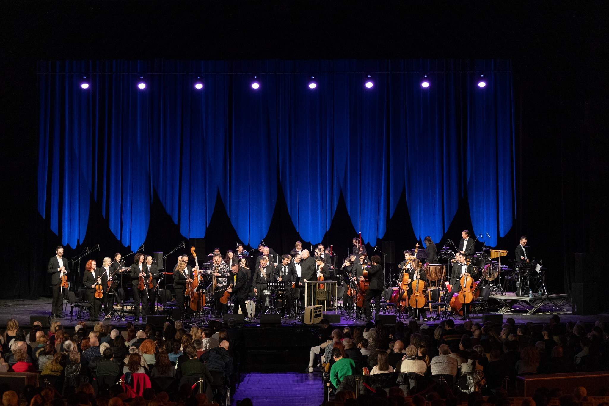 Найджъл Кенеди и Георги Андреев — репетиция и концерт в София, 13.02.2025. Александър Сандев - личен сайт на фотографа