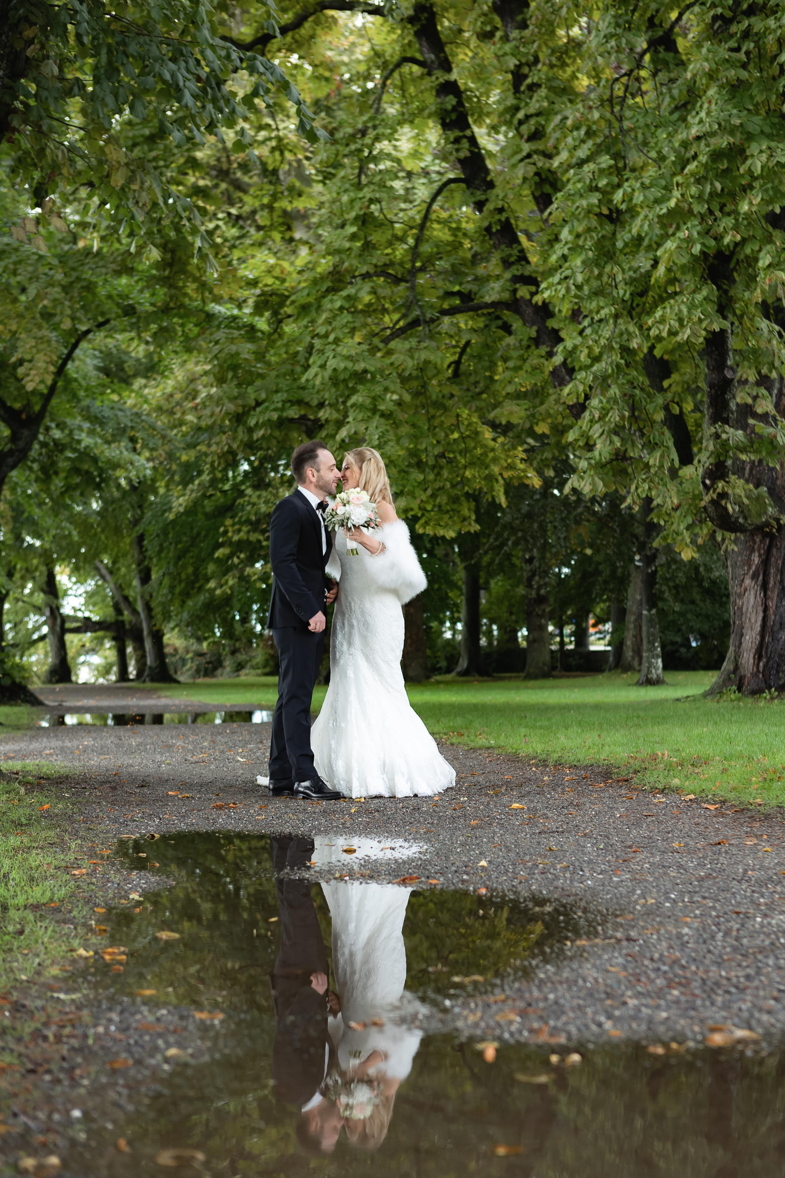 Brautpaar, Hochzeit am Bodensee