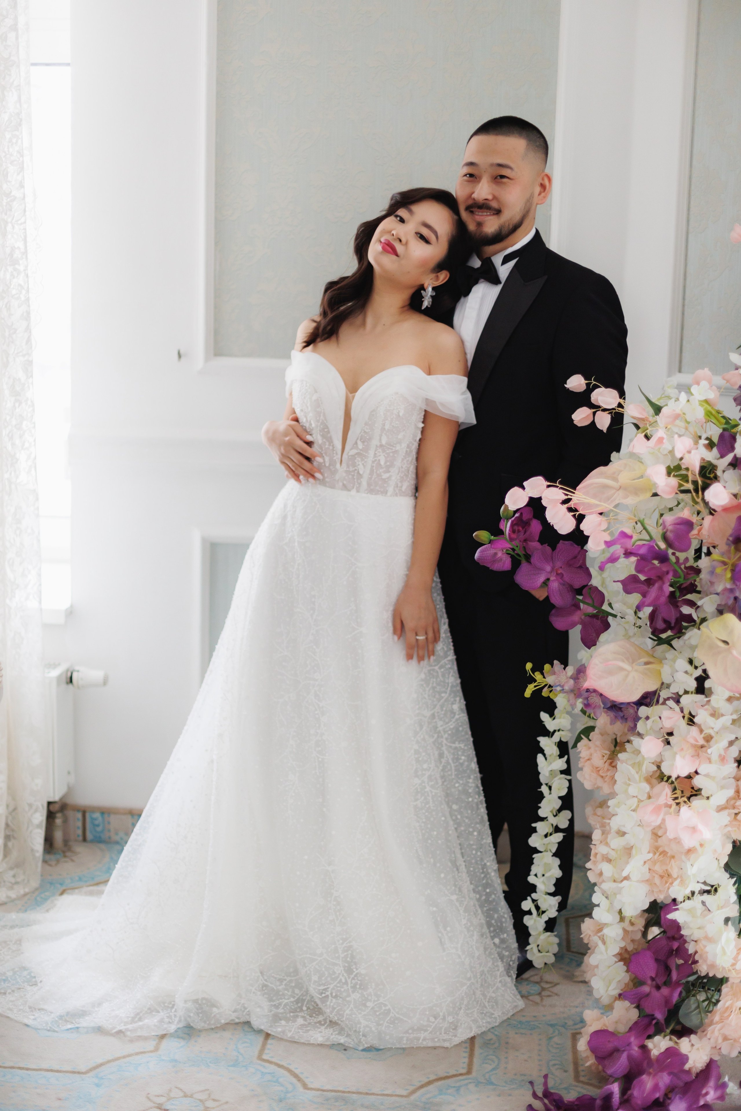 Purple Wedding. Wedding and Family Photograph