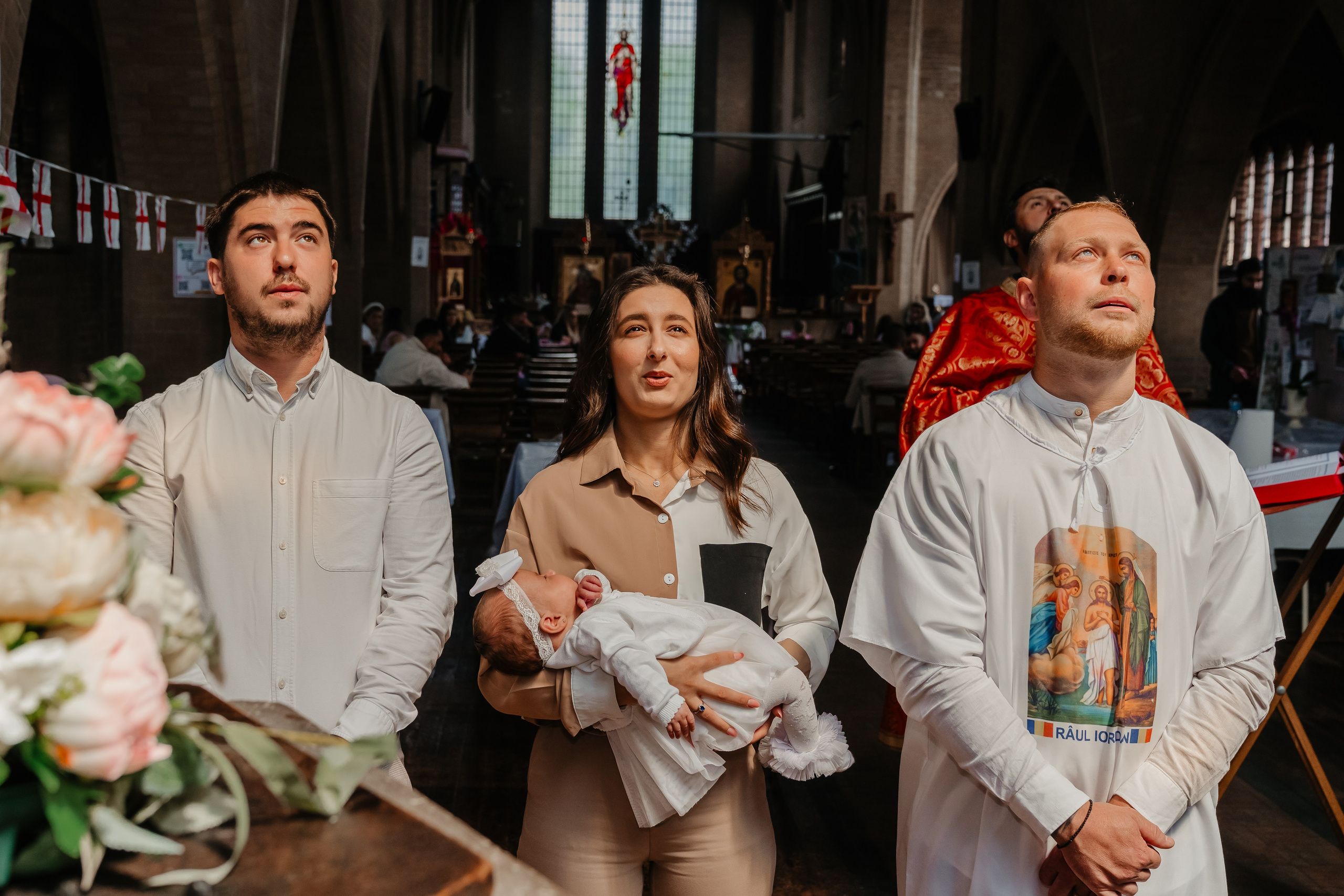 Double Christening Photography | Father & Daughter Baptism — Marian V. Munteanu. Photographer Family Wedding Event London and World wide Marian V Munte