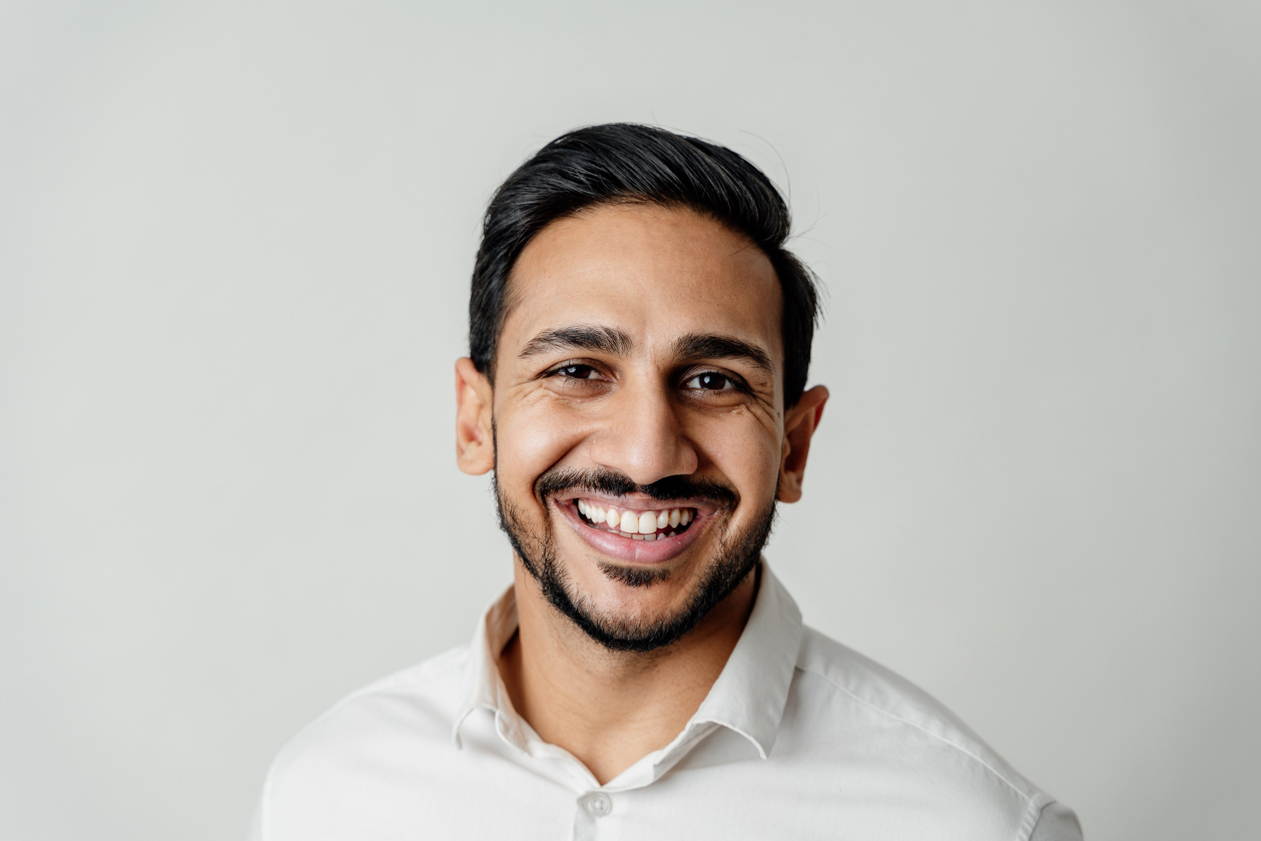 a headshot for an actor