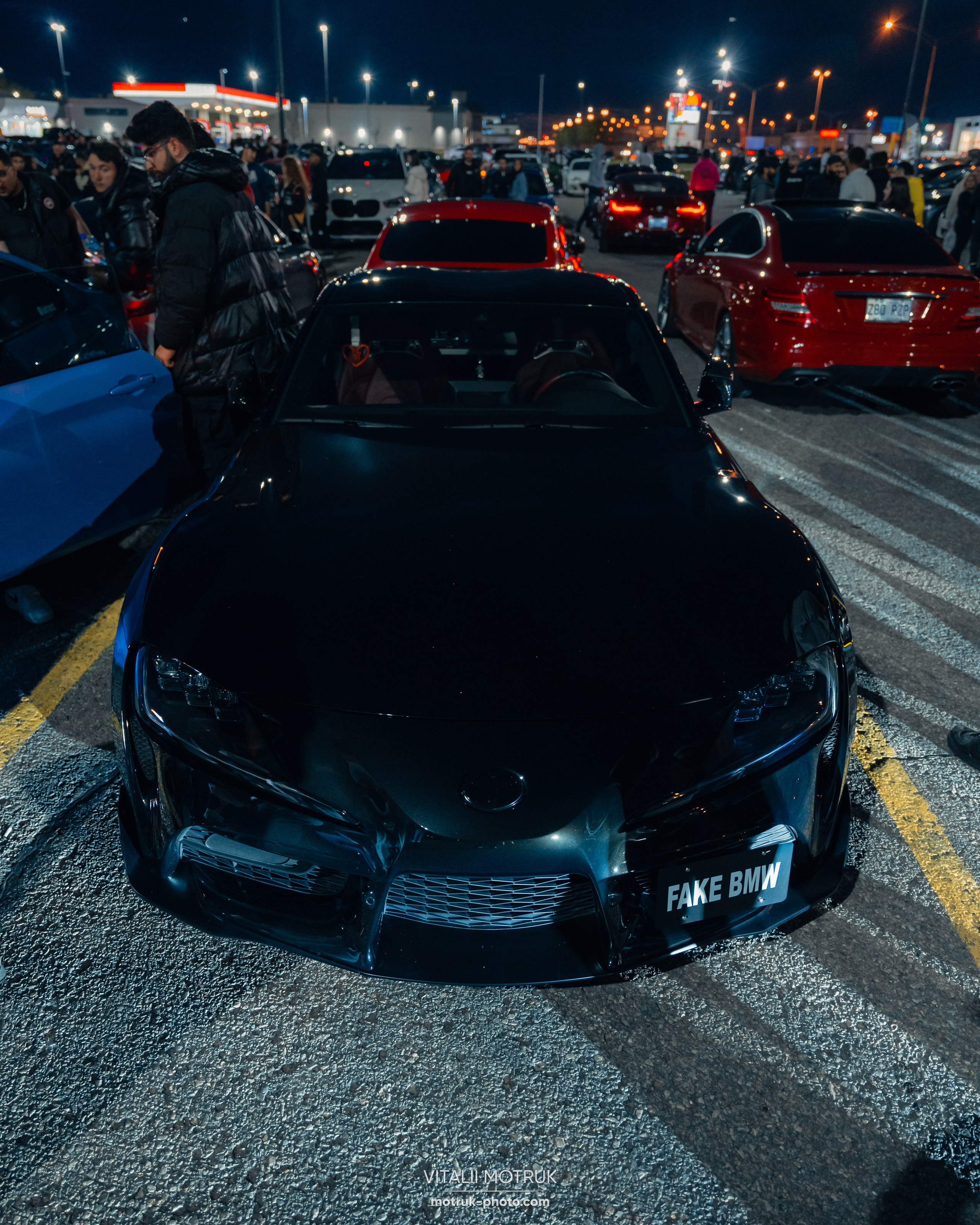 Car meet: 514 bimmers. Photographe de voitures à Paris — Vitalii Motruk