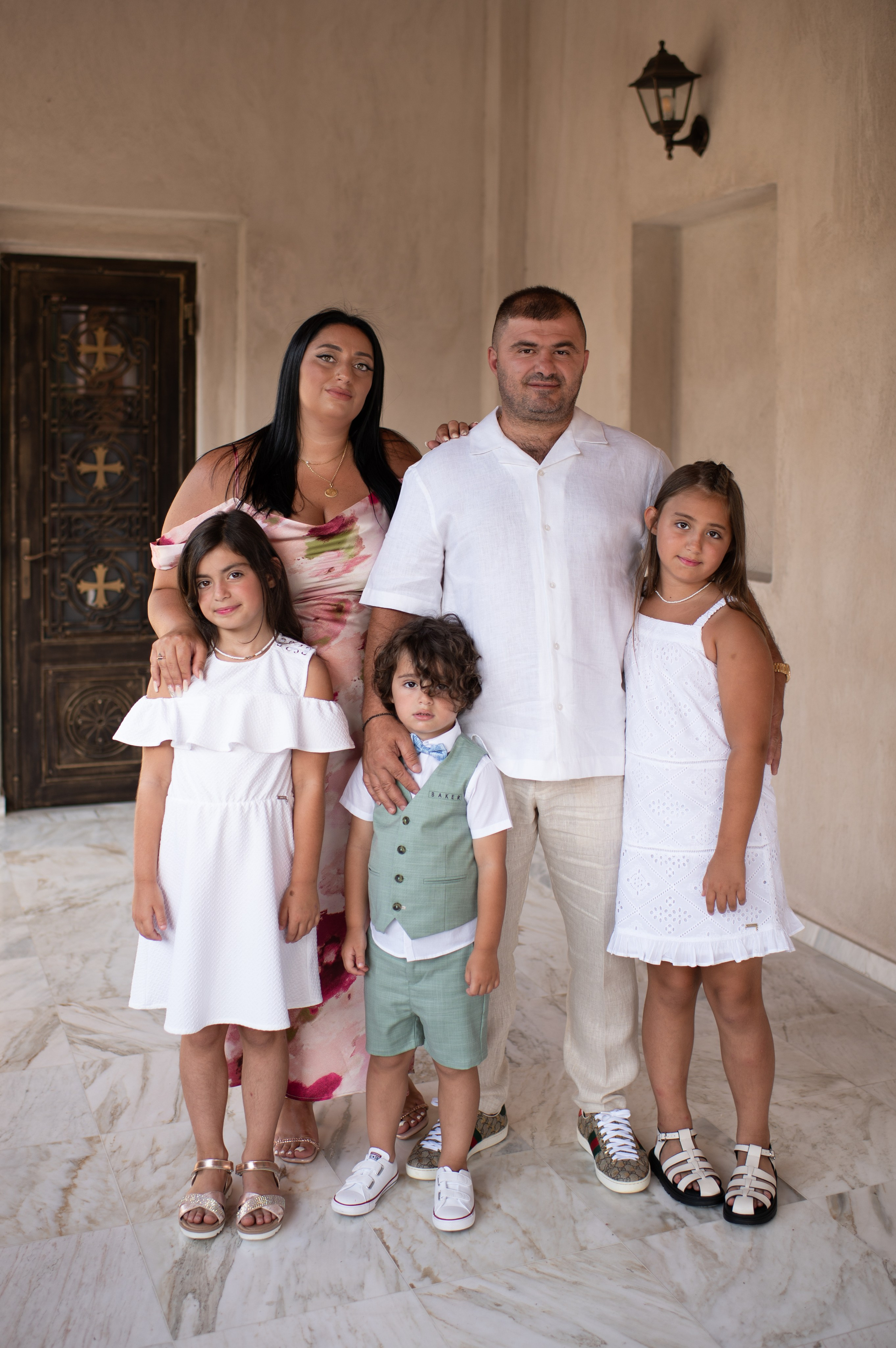 Baptism Antonis. Семейная, детская, портретная и предметная фотосъемка в Салониках