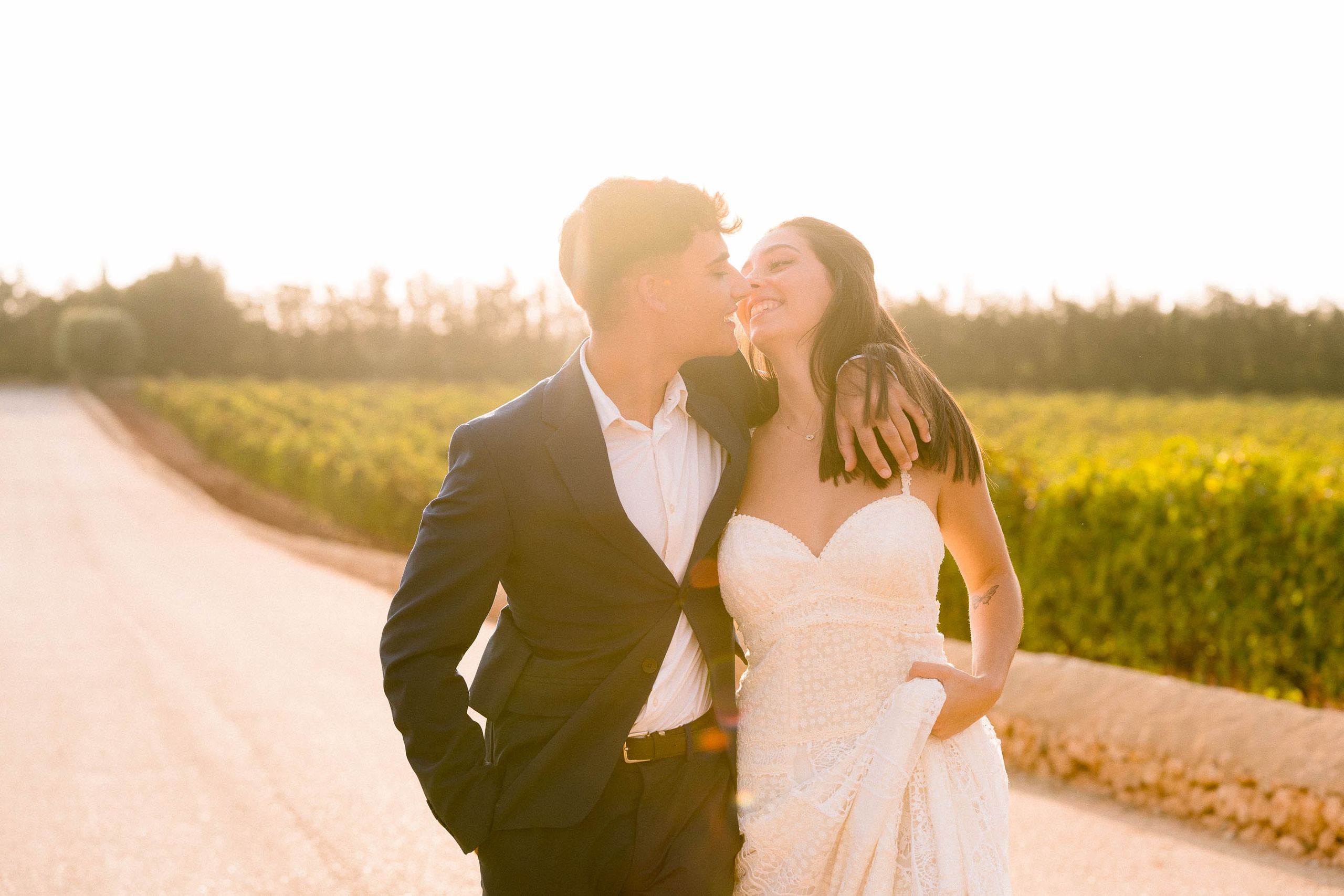 Get married in a Mallorcan vineyard and enjoythe sunset and views of the Tramunatana mountains