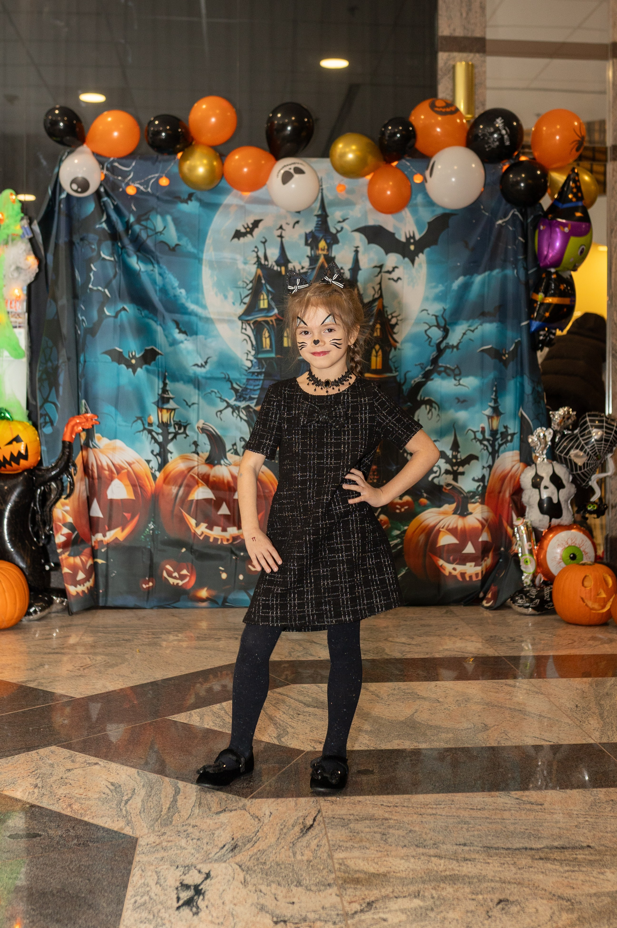 Leo dance studio Helloween 2025. Семейный и детский фотограф в Варшаве Мила Бобровская