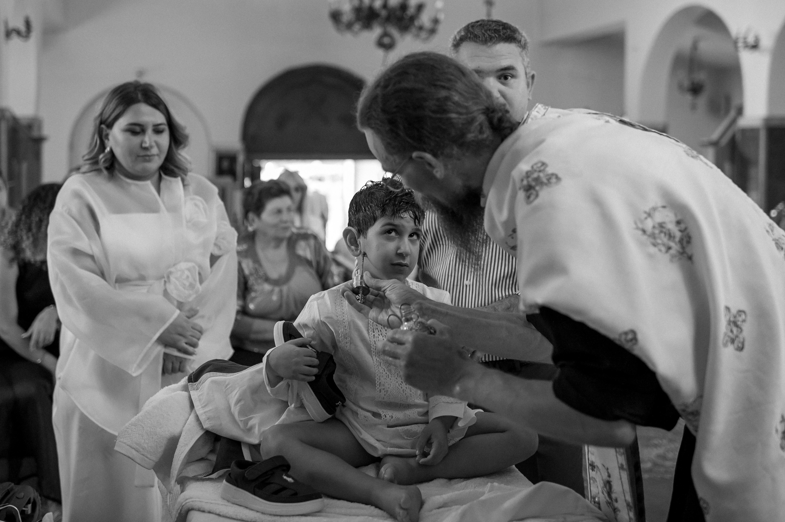 Baptism Klearhos. Семейная, детская, портретная и предметная фотосъемка в Салониках