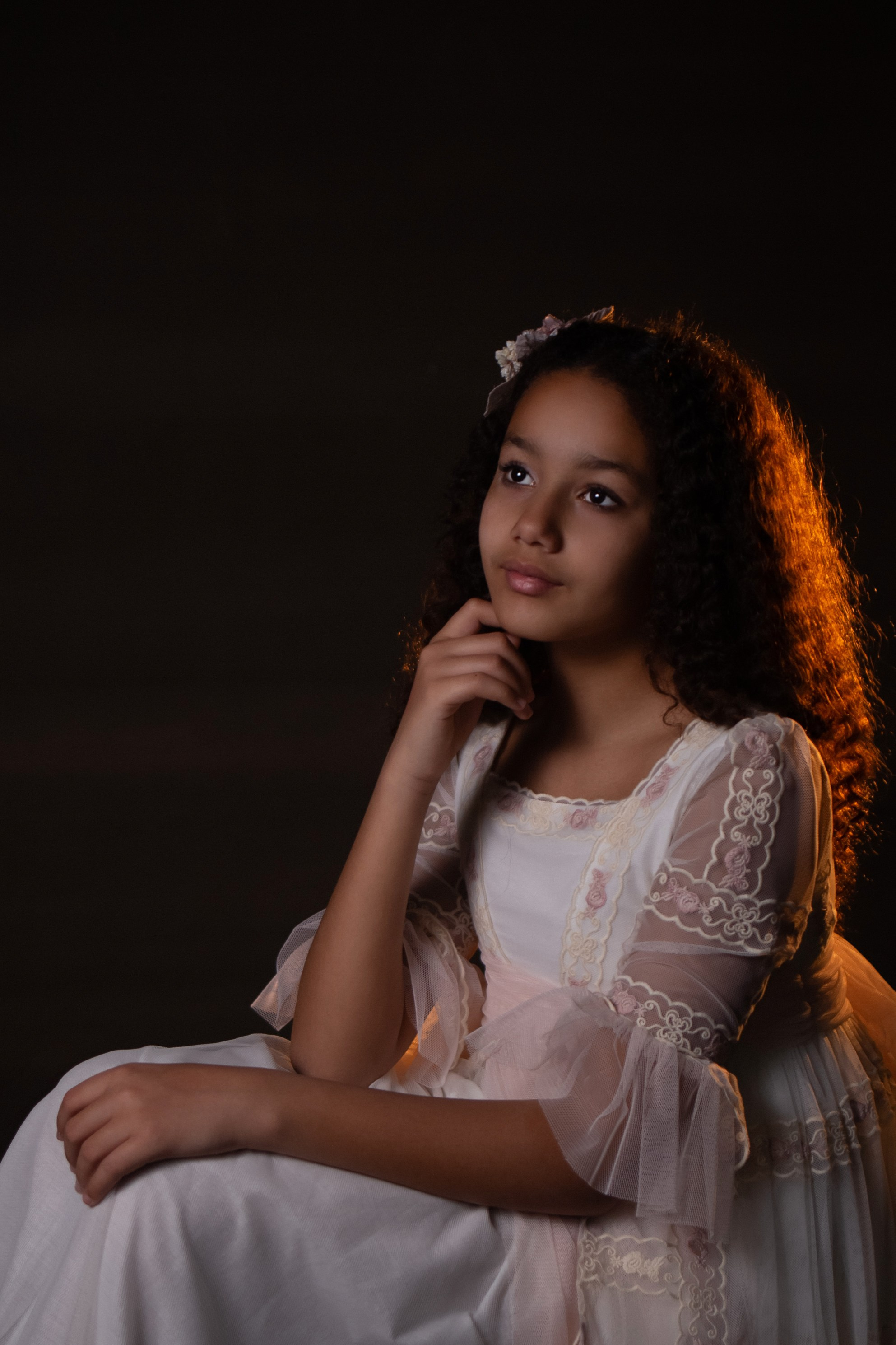 Comunión en el estudio. Fotógrafa profesional en España