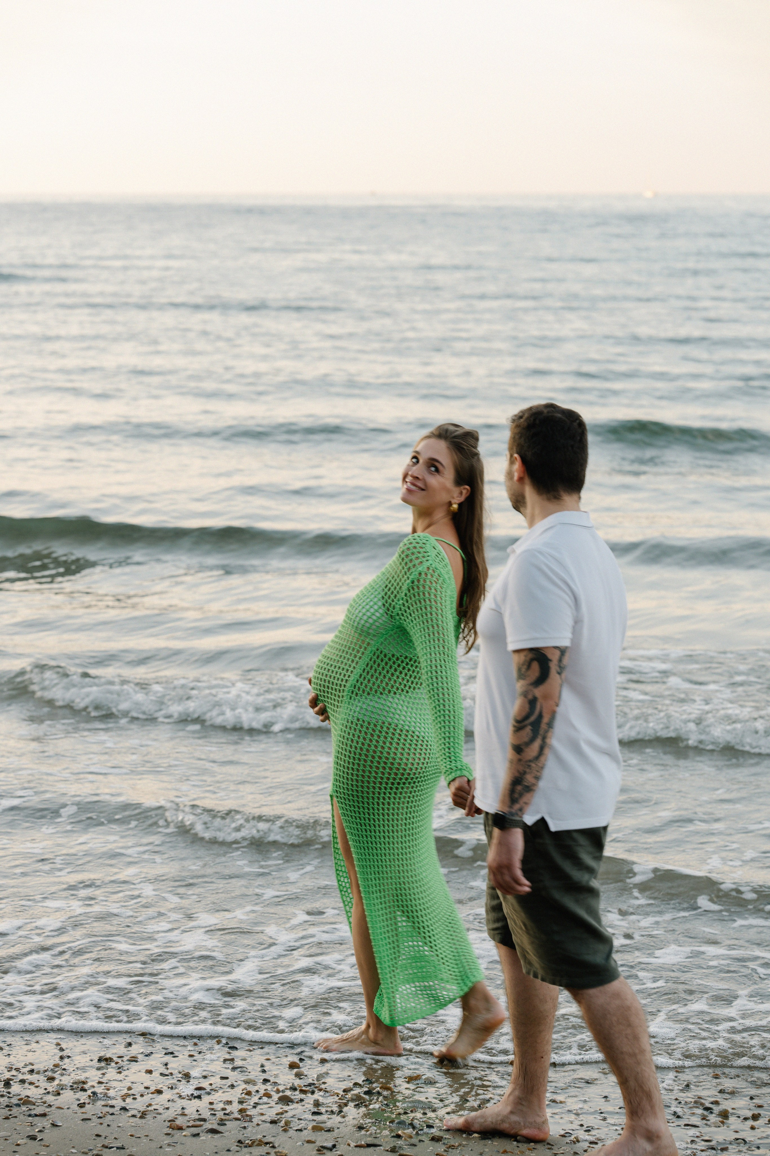 In dolce attesa. Fotografa Rimini