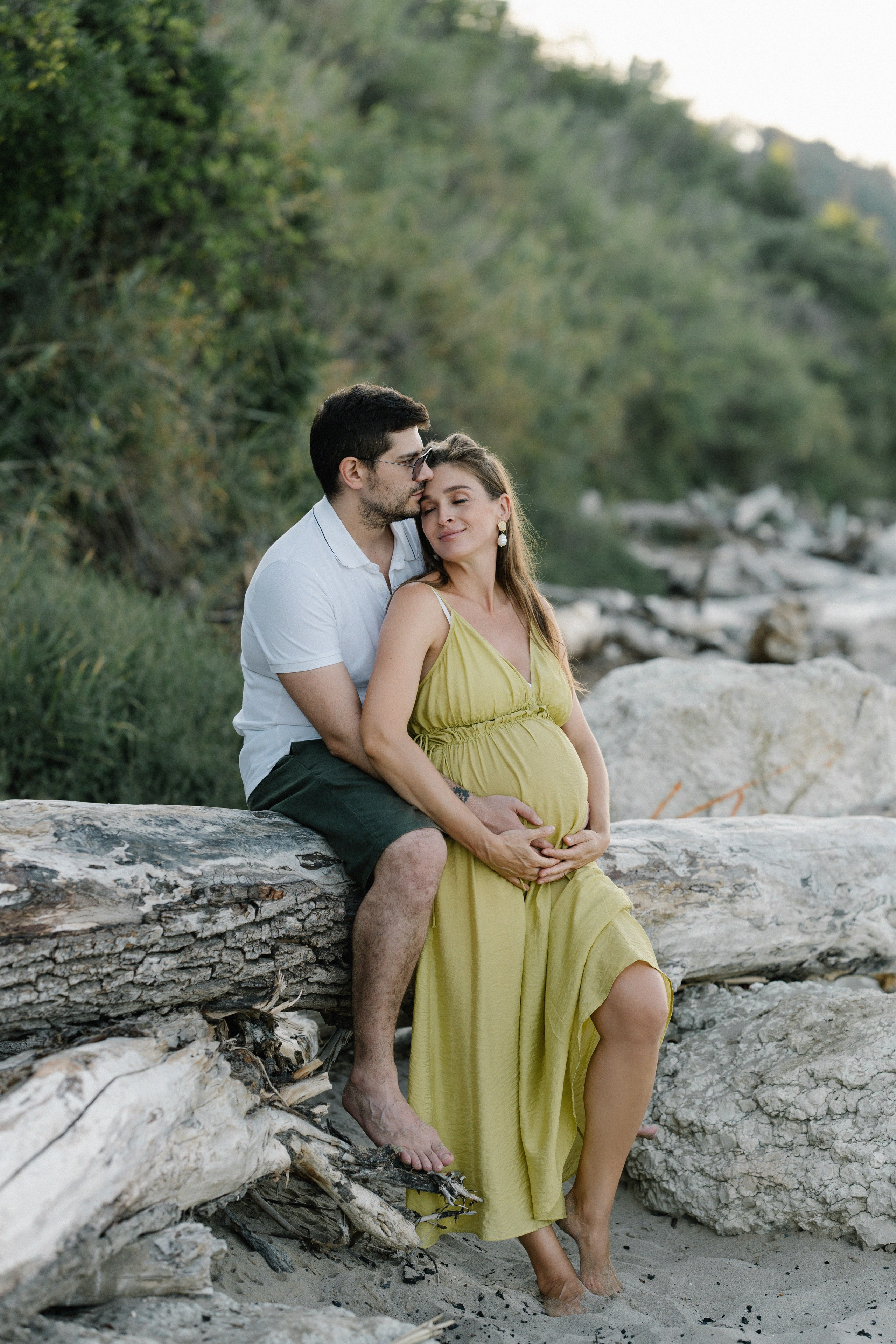 In dolce attesa. Fotografa Rimini