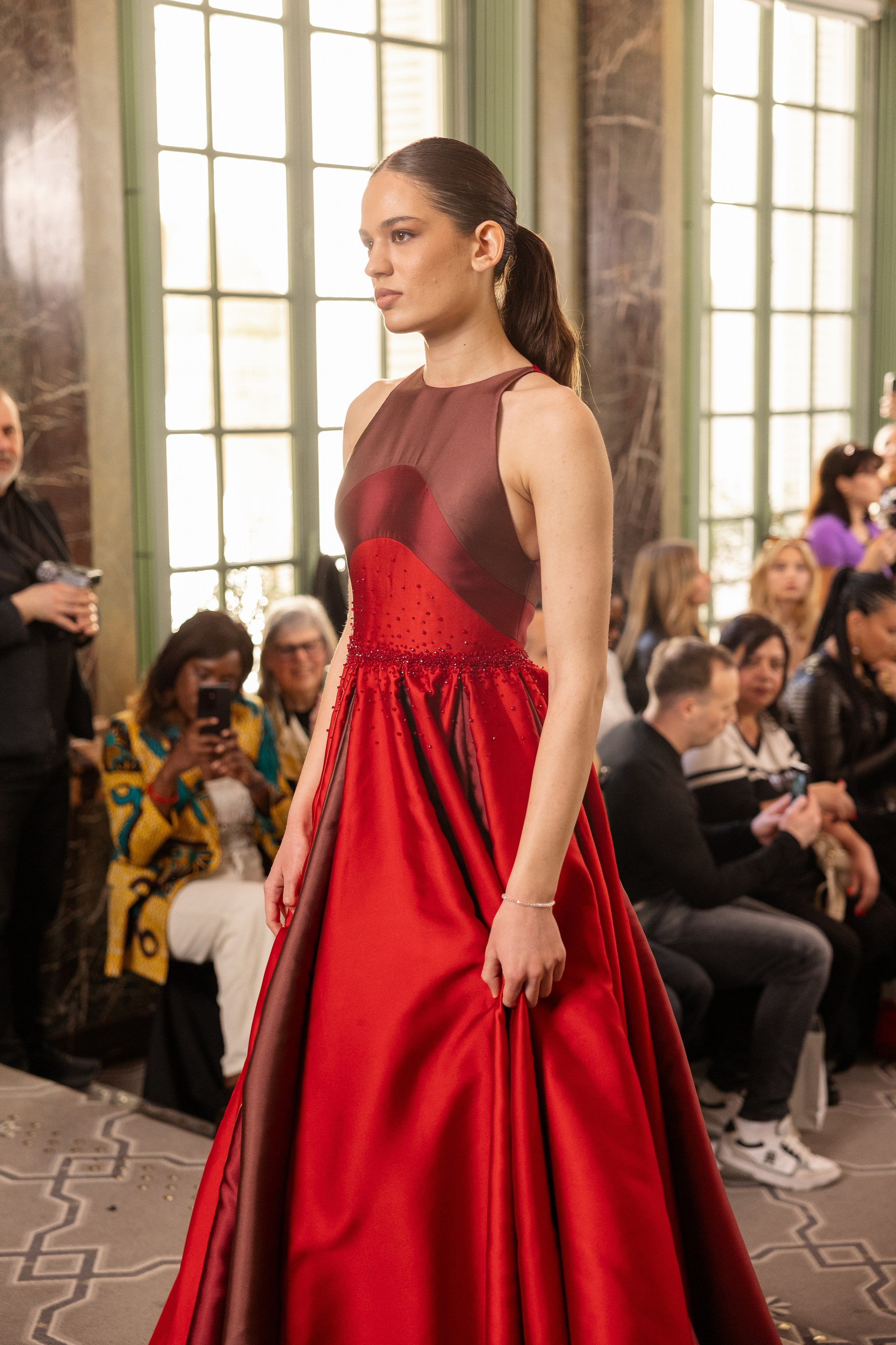 Paris fashion week. MATVEEVA STUDIO