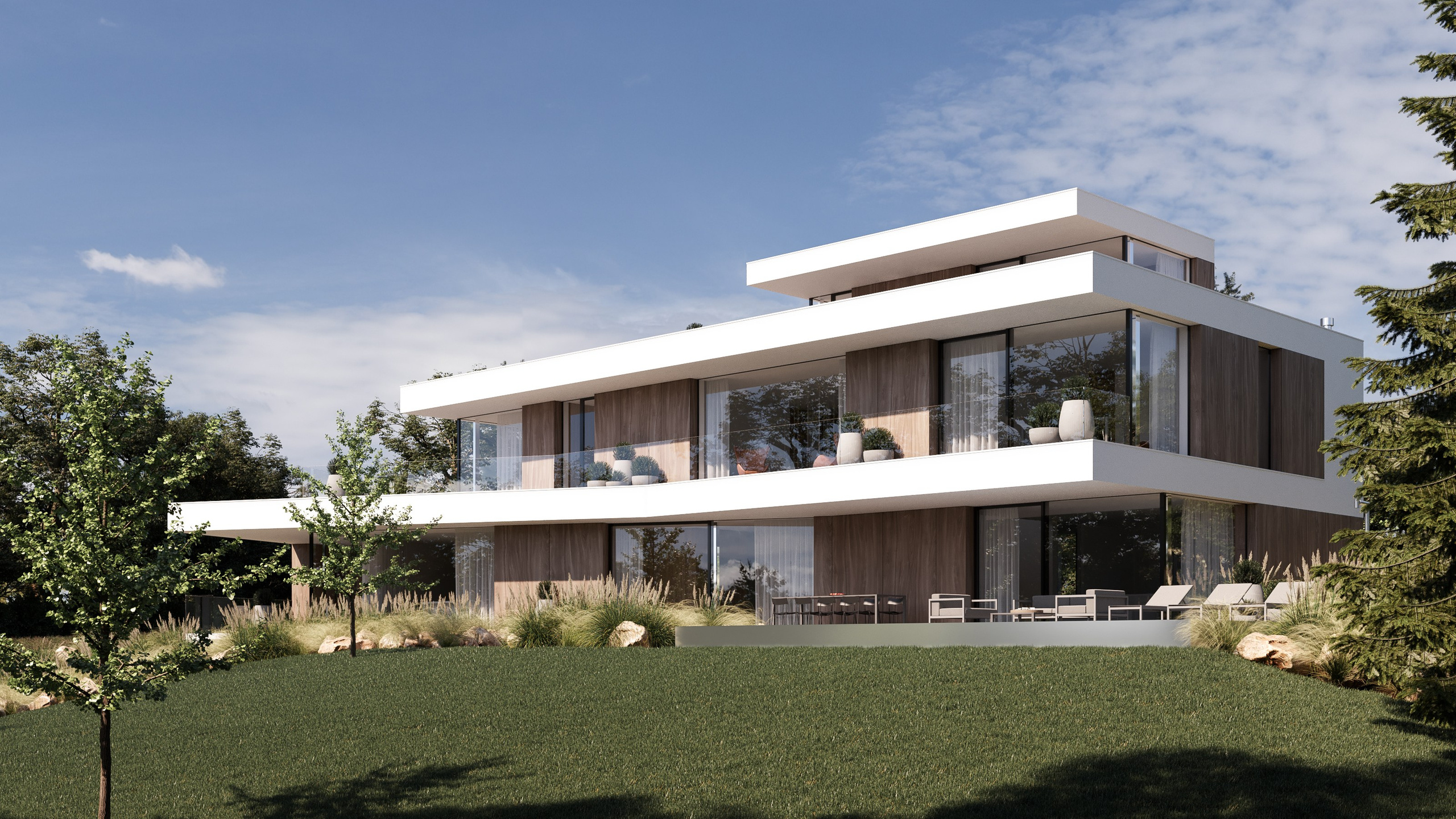 Vila v pražské Troji. 