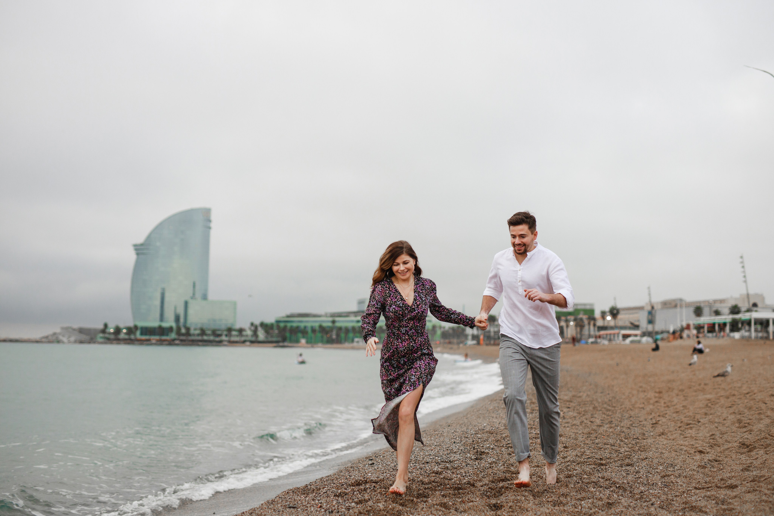 Damian i Monika. Фотограф в Барселоне Испании Маслик Юлия