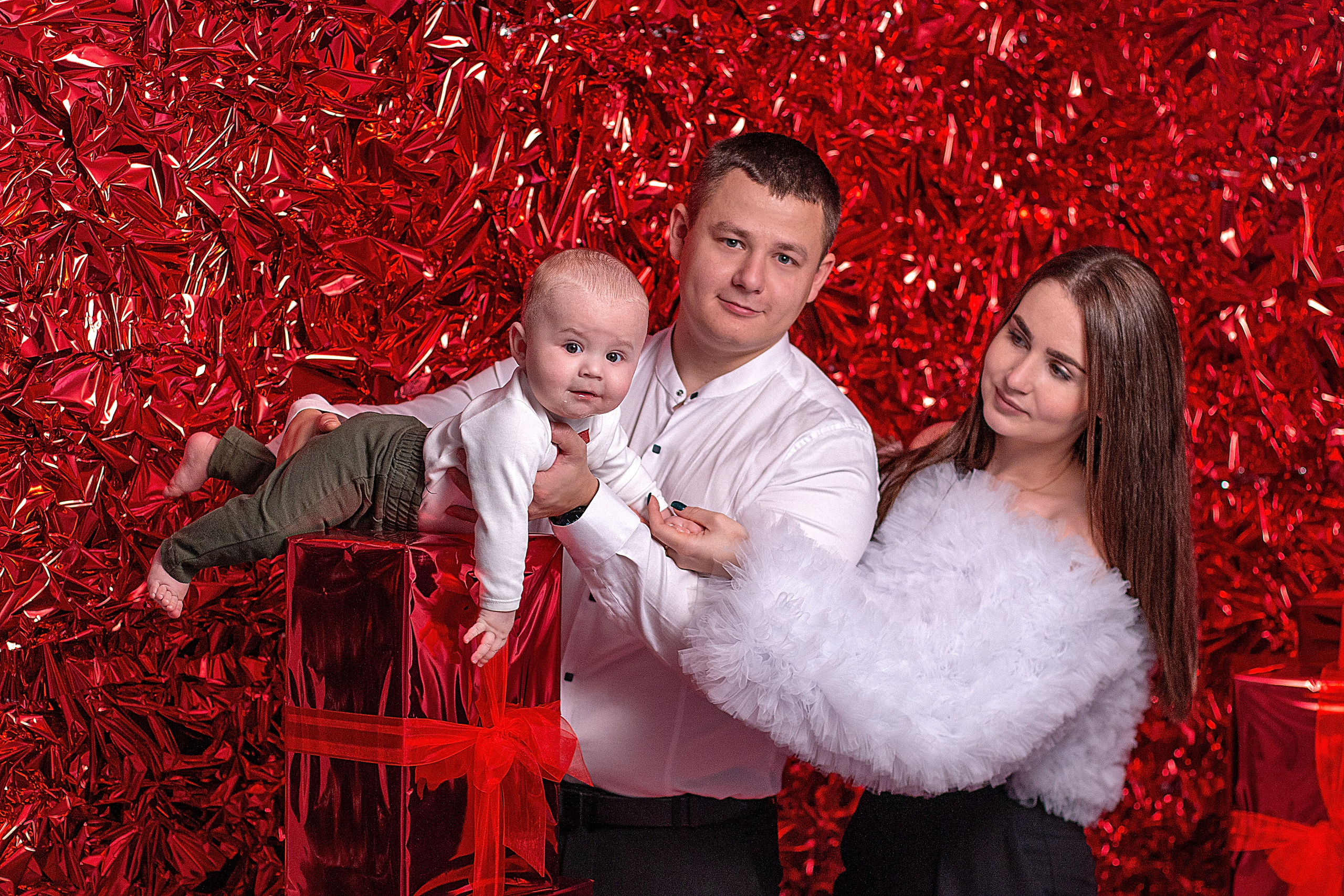 Новый год в студии. Детский и семейный фотограф в г. Бельцы