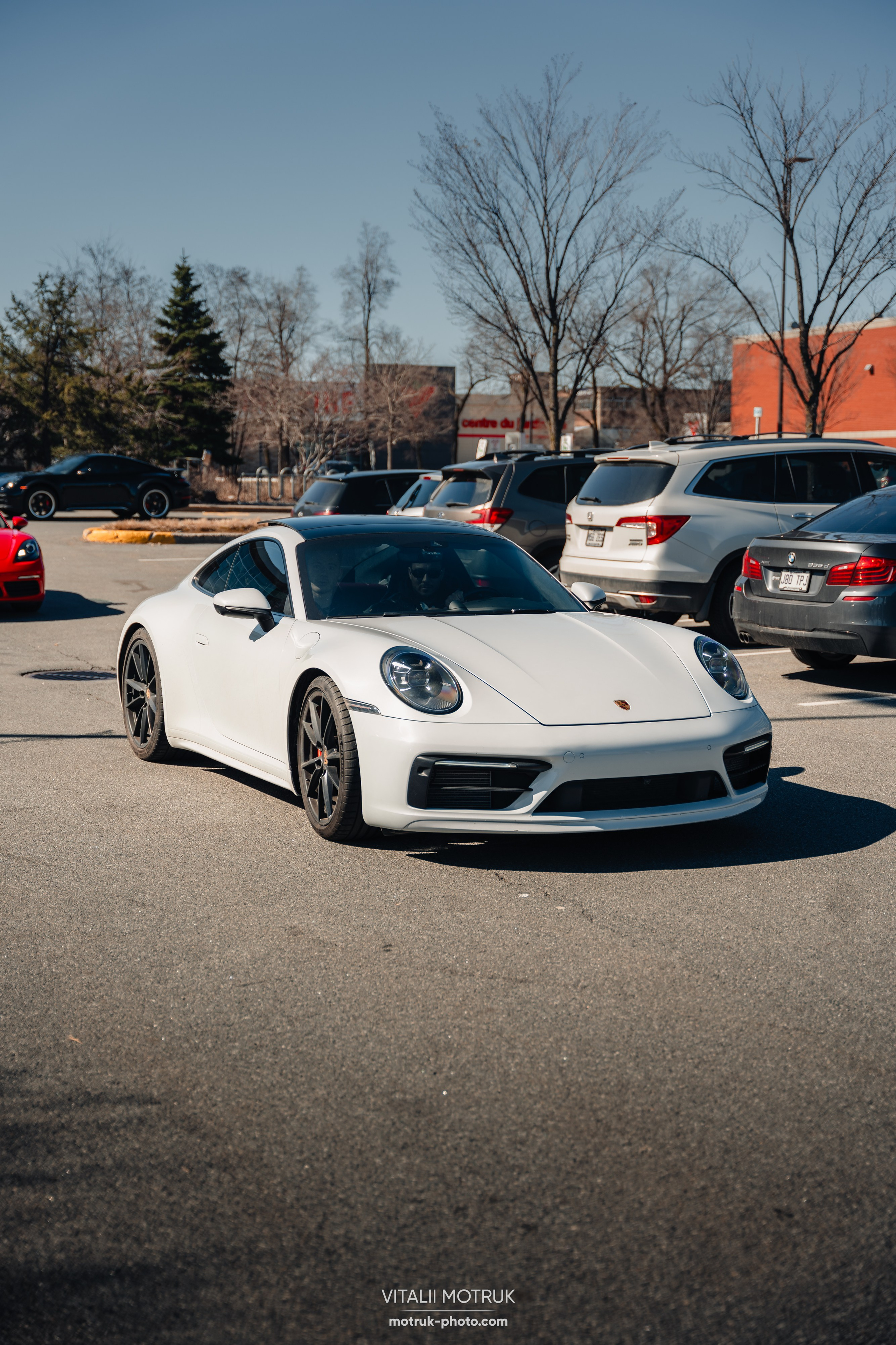 Porsche meet Montreal. Photographe de voitures à Paris — Vitalii Motruk