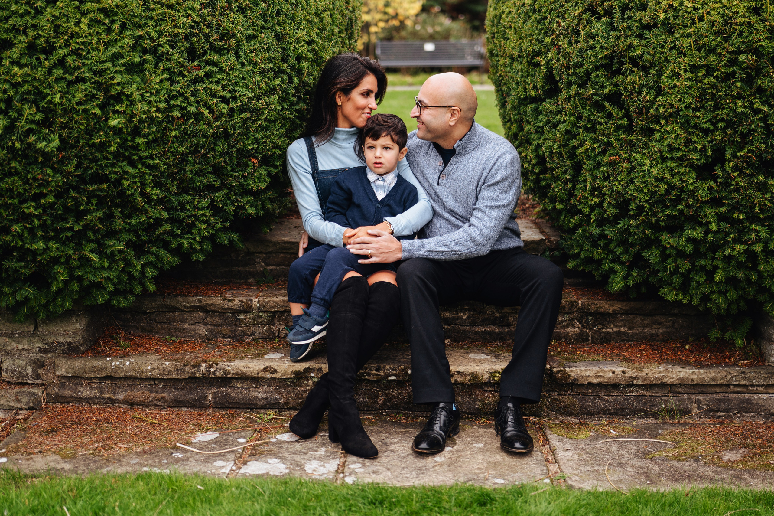 Family autumn. Wedding and family photographer in London