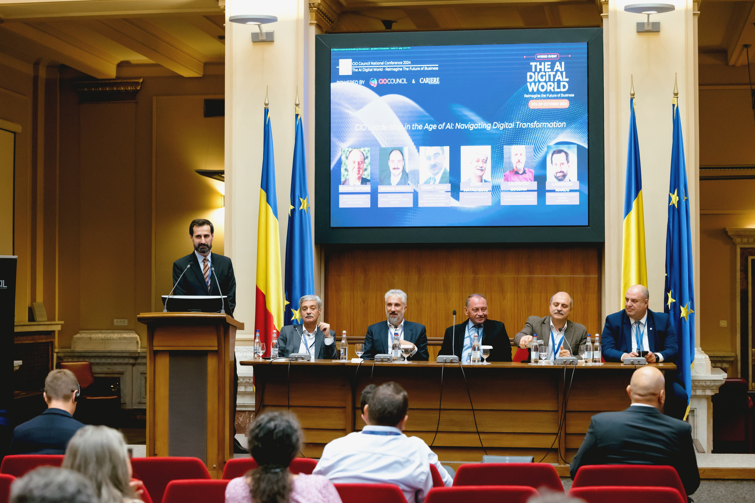 CIO Council - The AI Digital World BNR. MDimaFotoStudio. Fotograf de nuntă, evenimente private și de familie