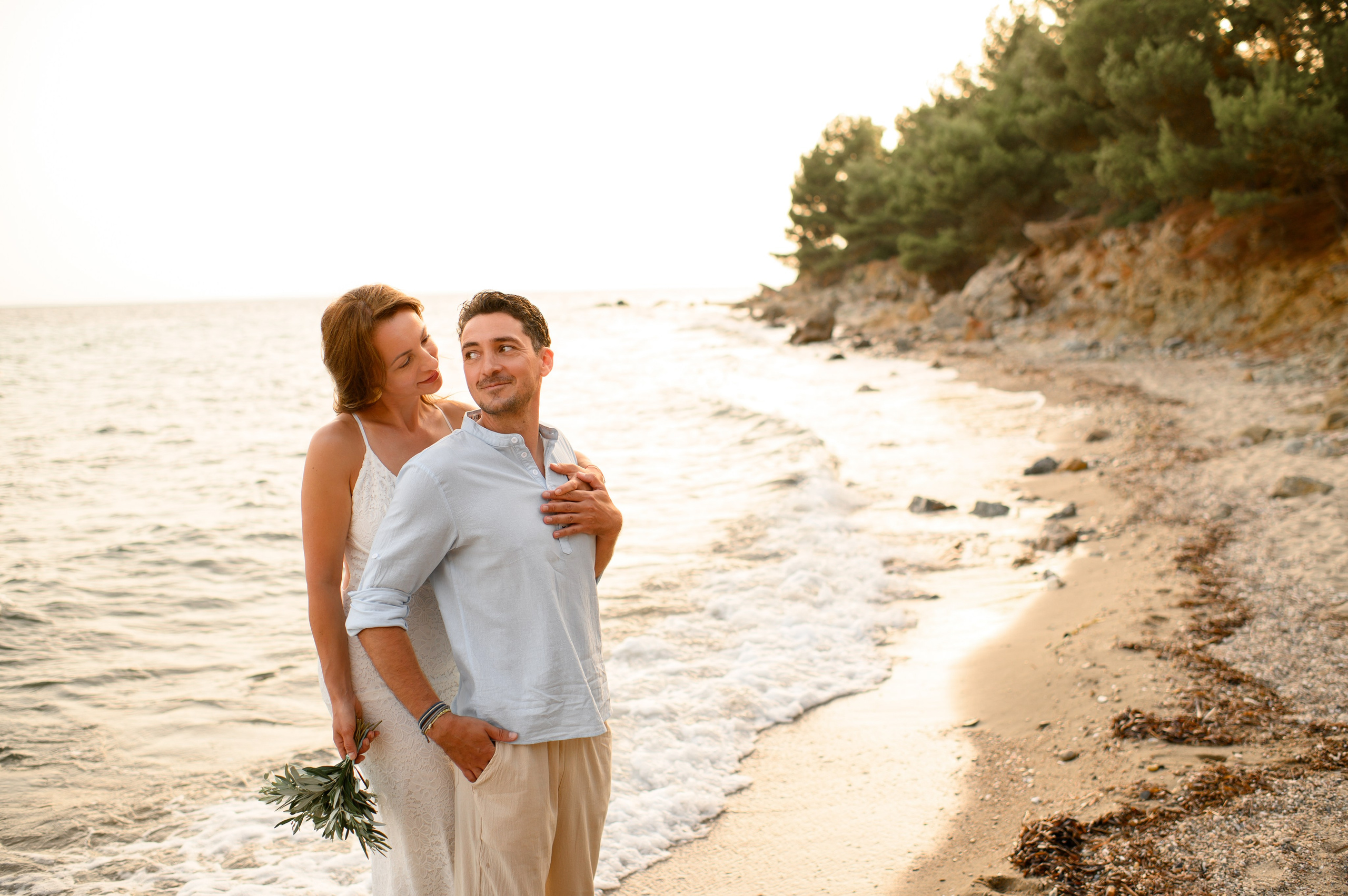 Elopement Beach Halkidiki. Семейная, детская, портретная и предметная фотосъемка в Салониках