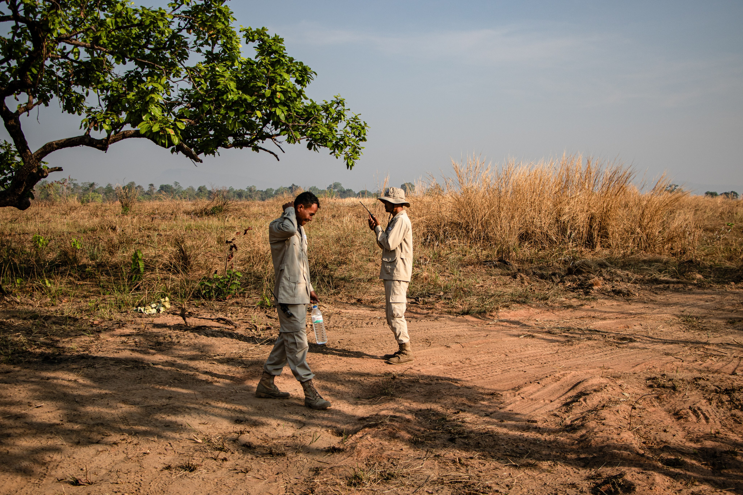 Terrain d'opération dans la province de Preah Vhear
