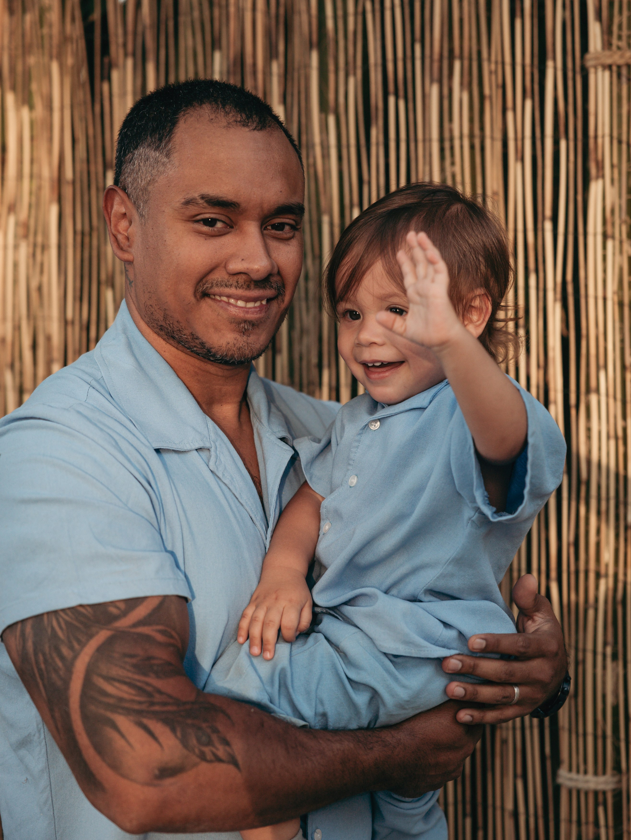 Father and Son. Lifestyle and Family Photographer in Pisek Oxana Telupilova