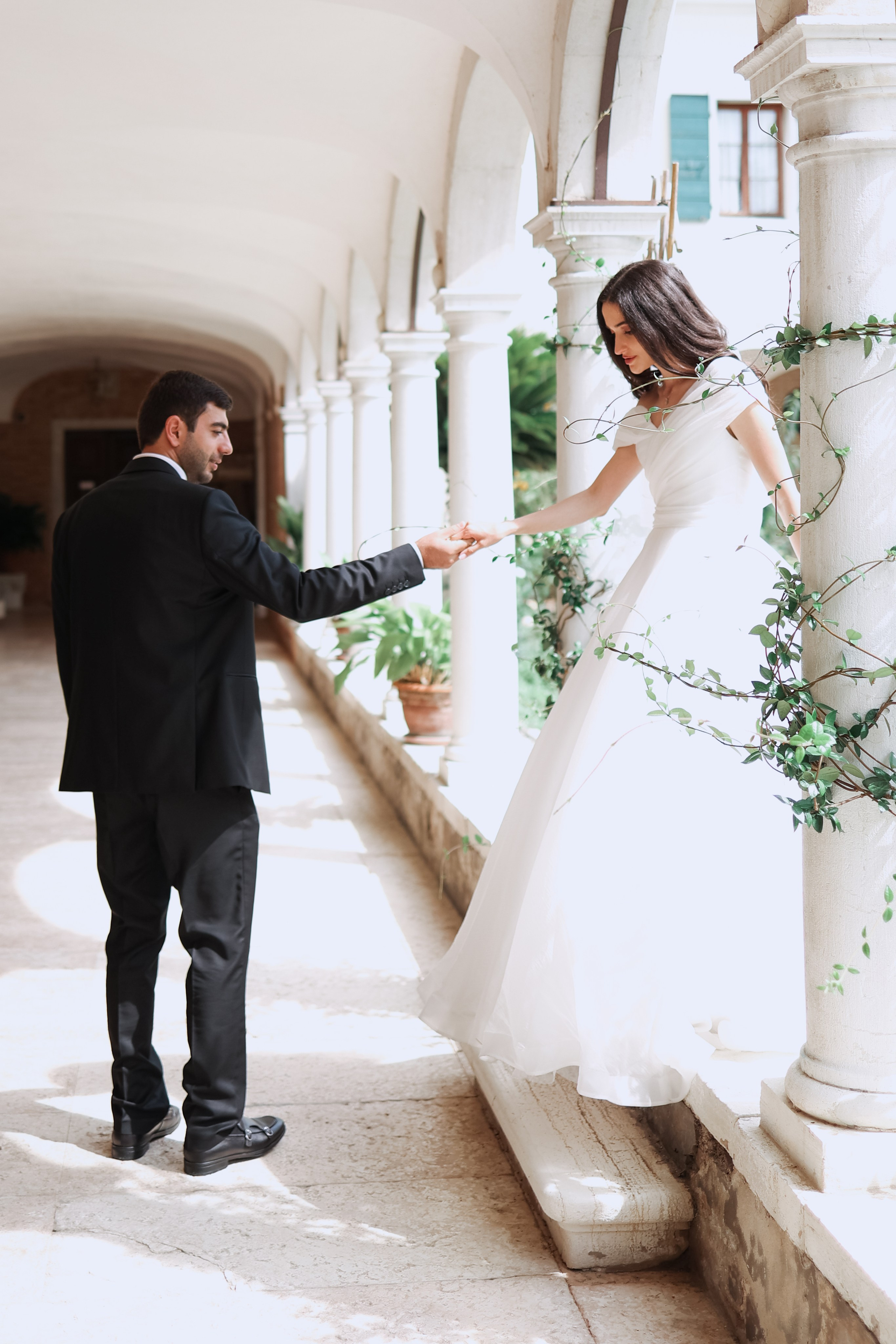 Wedding at the Armenian Church of Venice