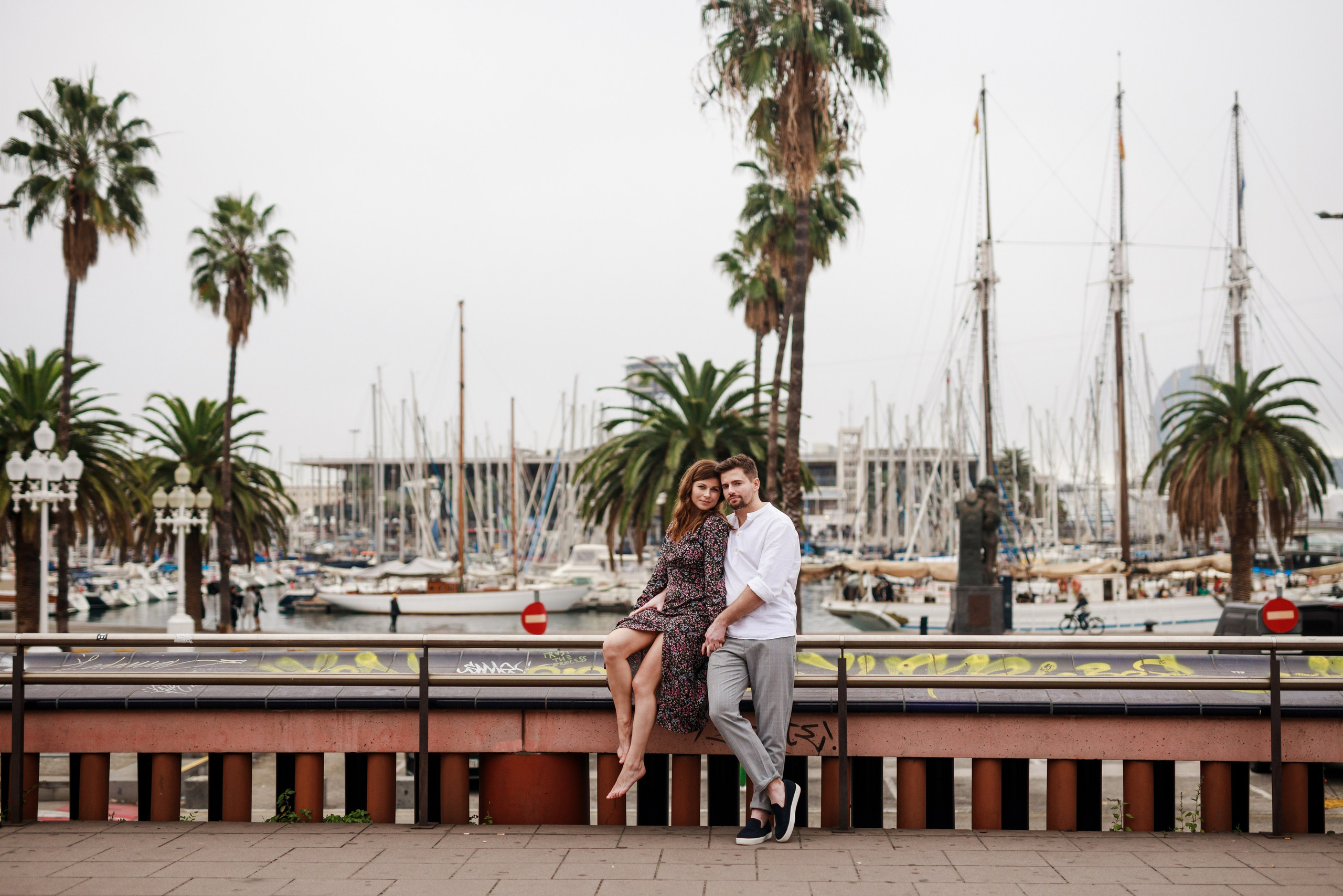 Damian i Monika. Фотограф в Барселоне Испании Маслик Юлия