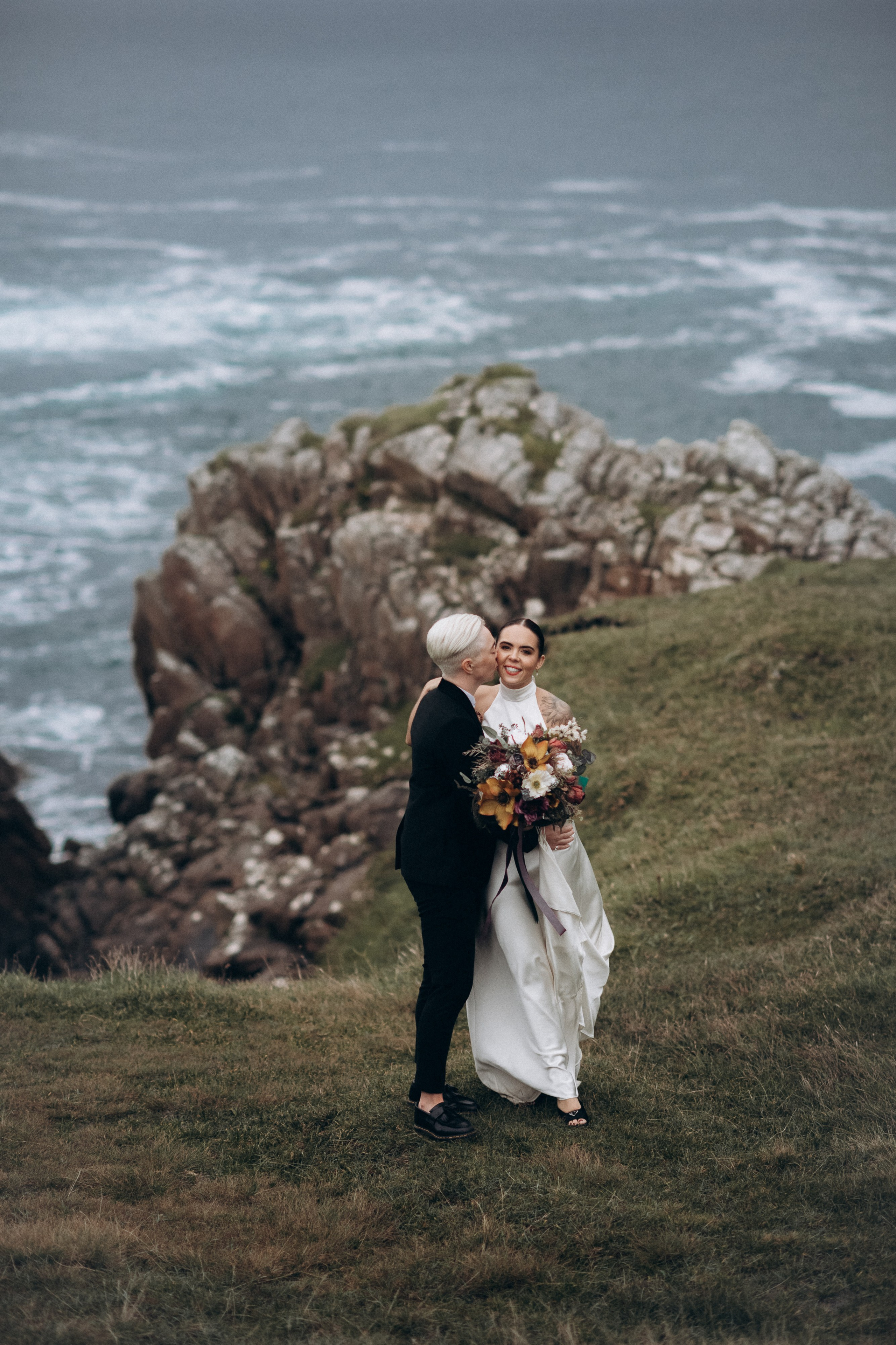 Elopement photoshoot in Ireland. Wedding & Family photographer in County Donegal and Dublin, Ireland