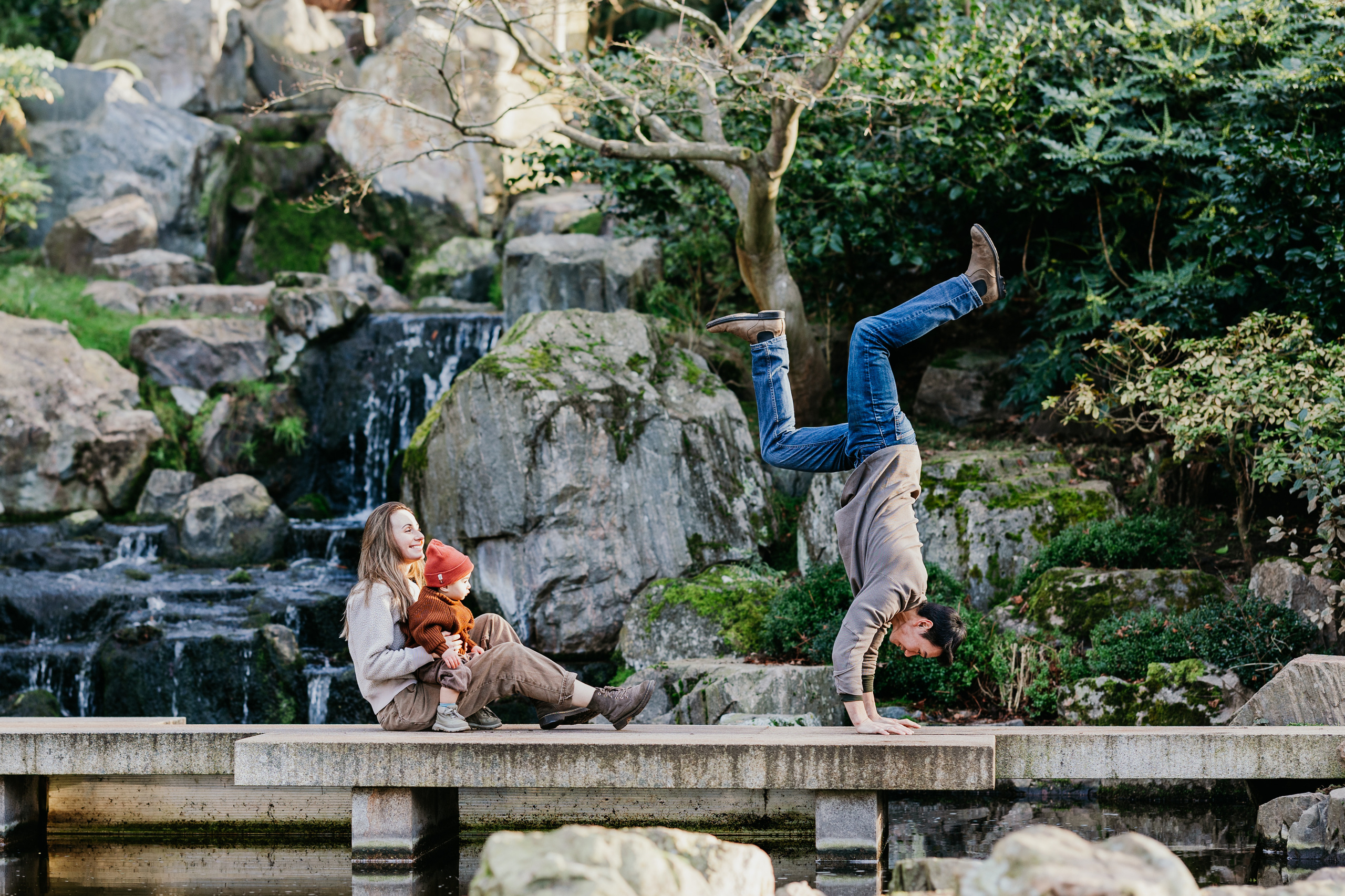 Leva’s Family in Holland Park. Anastasia Klink, Photographer in London