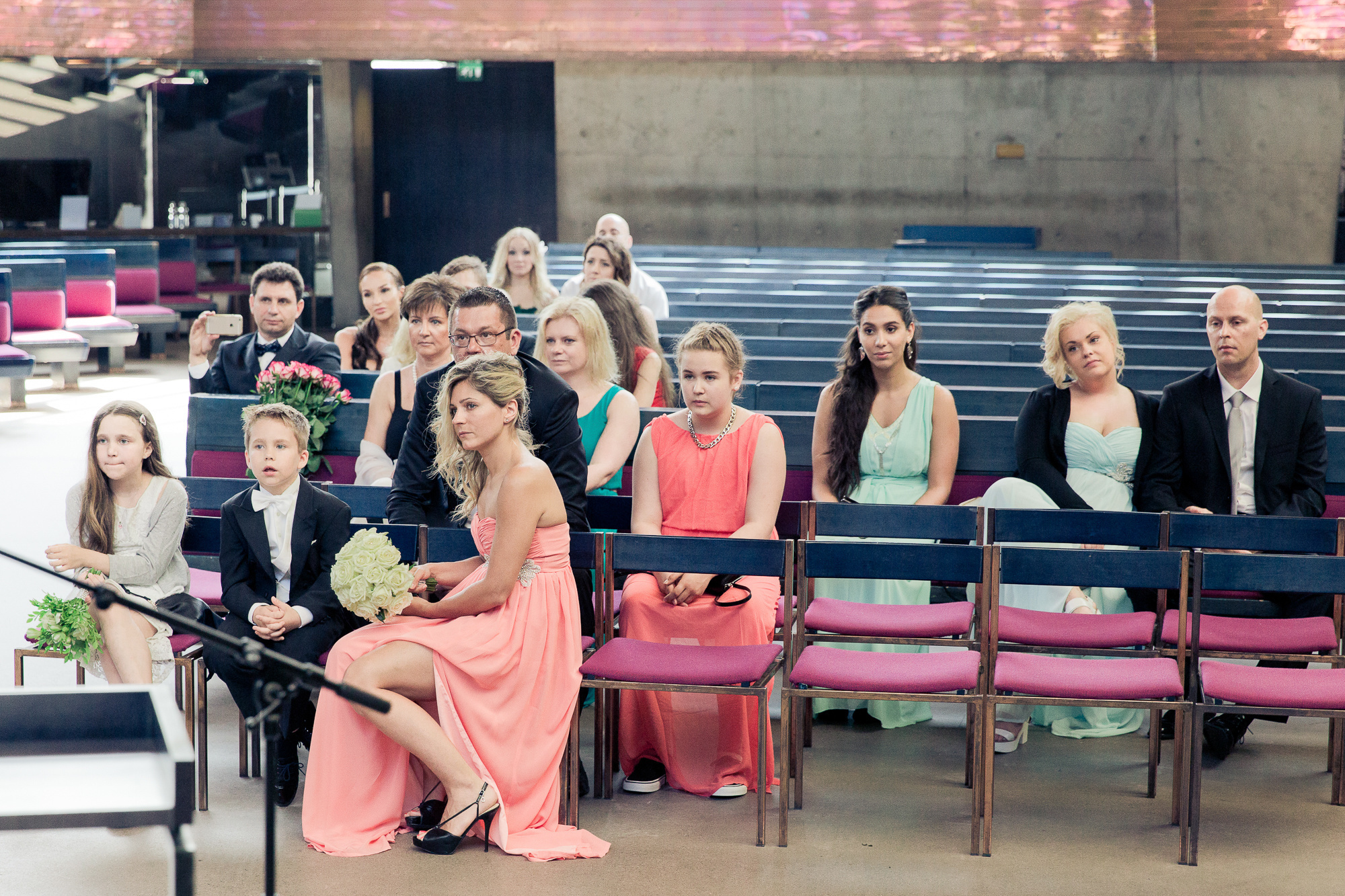 Kira&Mika, hääkuvaus Temppeliaukion kirkko, Vanha Viilatehdas