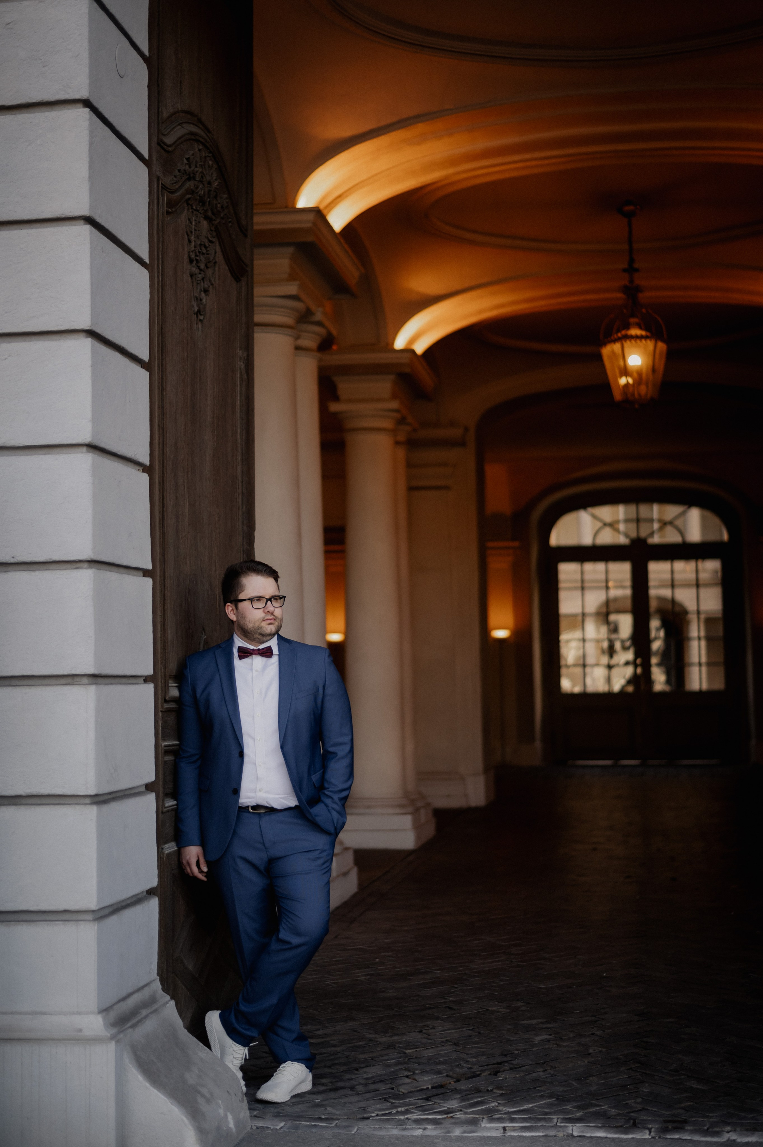 Residenz Ansbach als Kulisse für ein After-Wedding-Shooting.