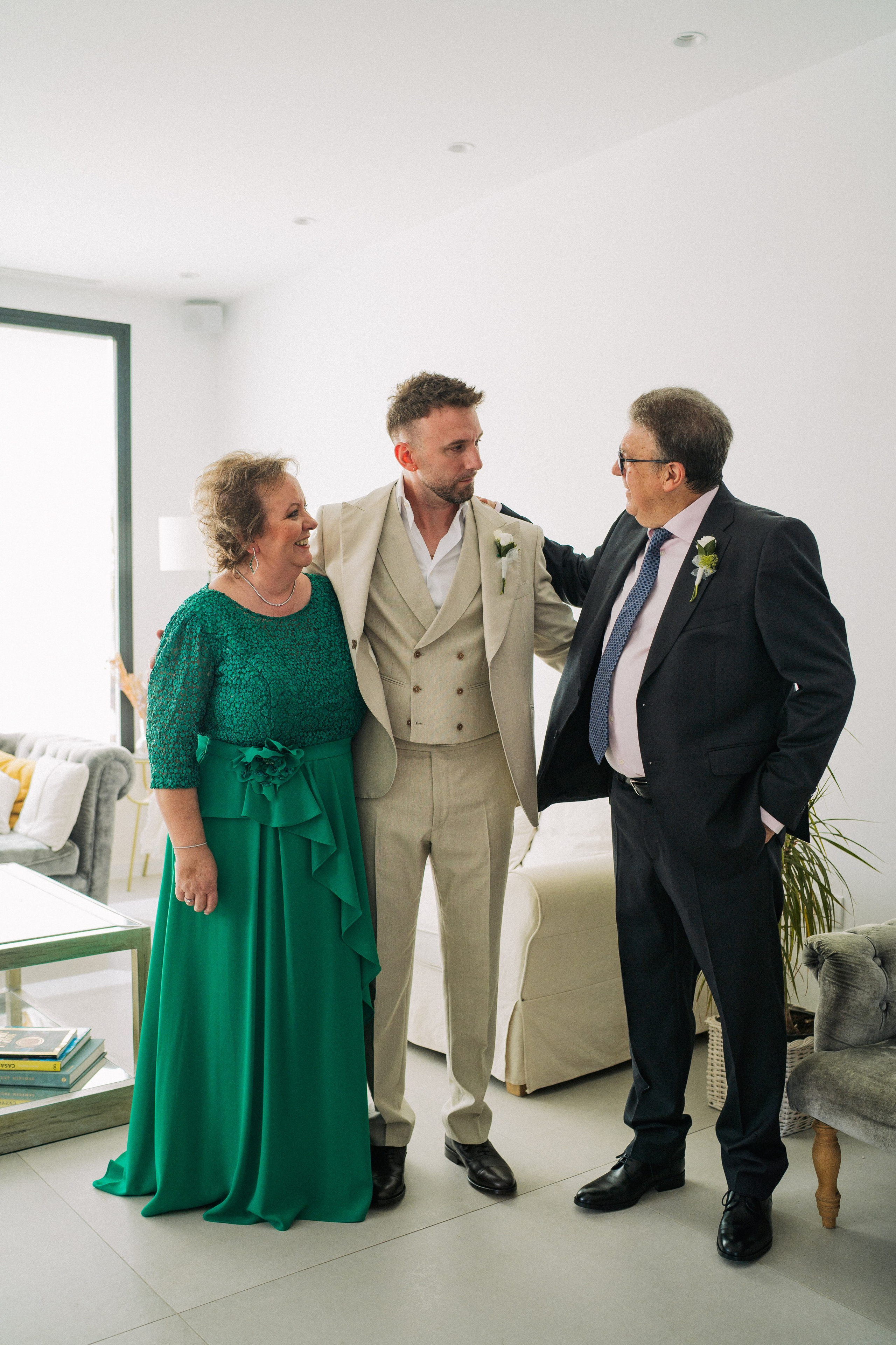 Nerea y Samuel. Christian García