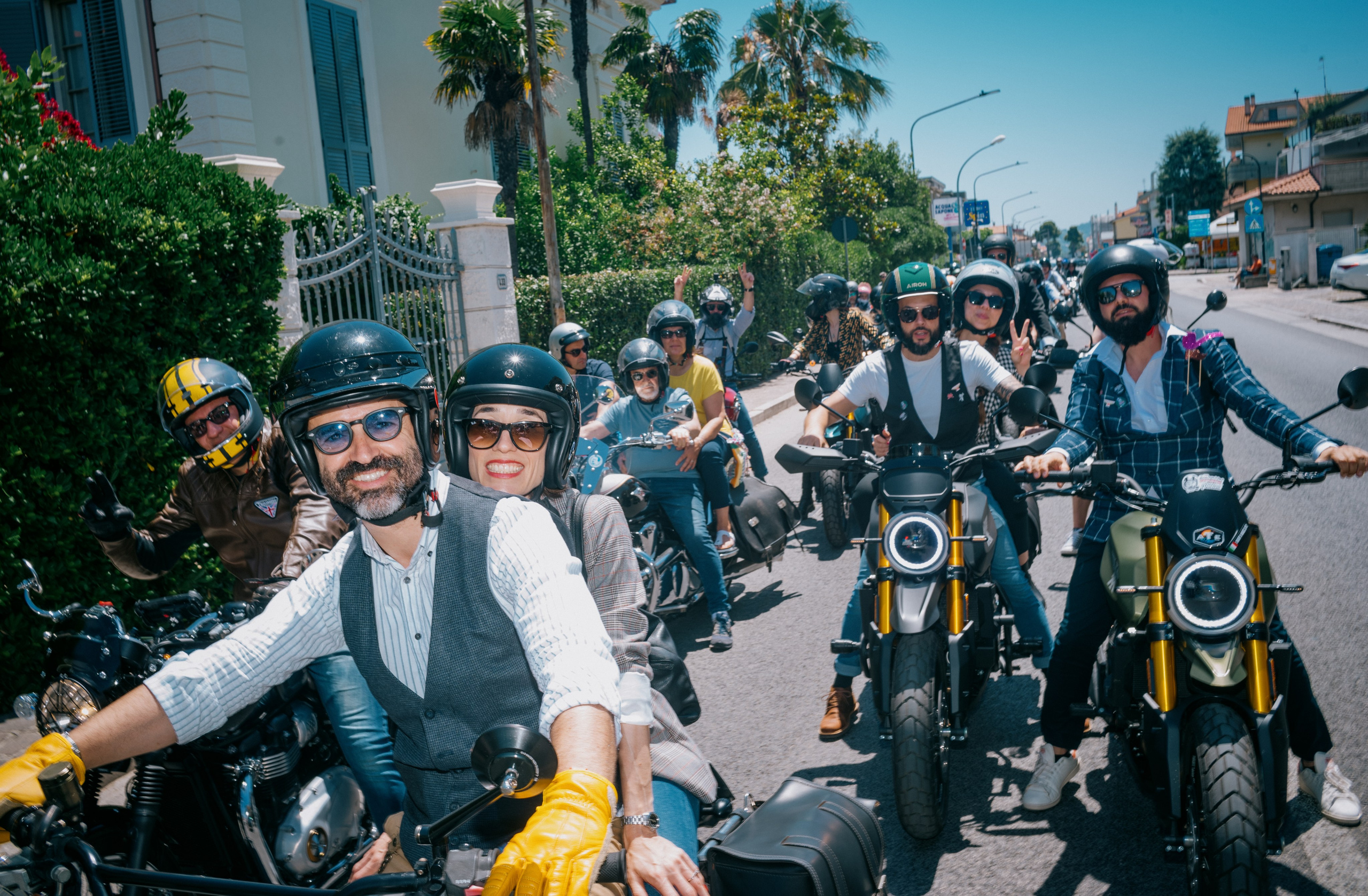 Distinguished Gentleman's Ride 2024. Photographer Iuliia Gladkikh, Italy, Abruzzo