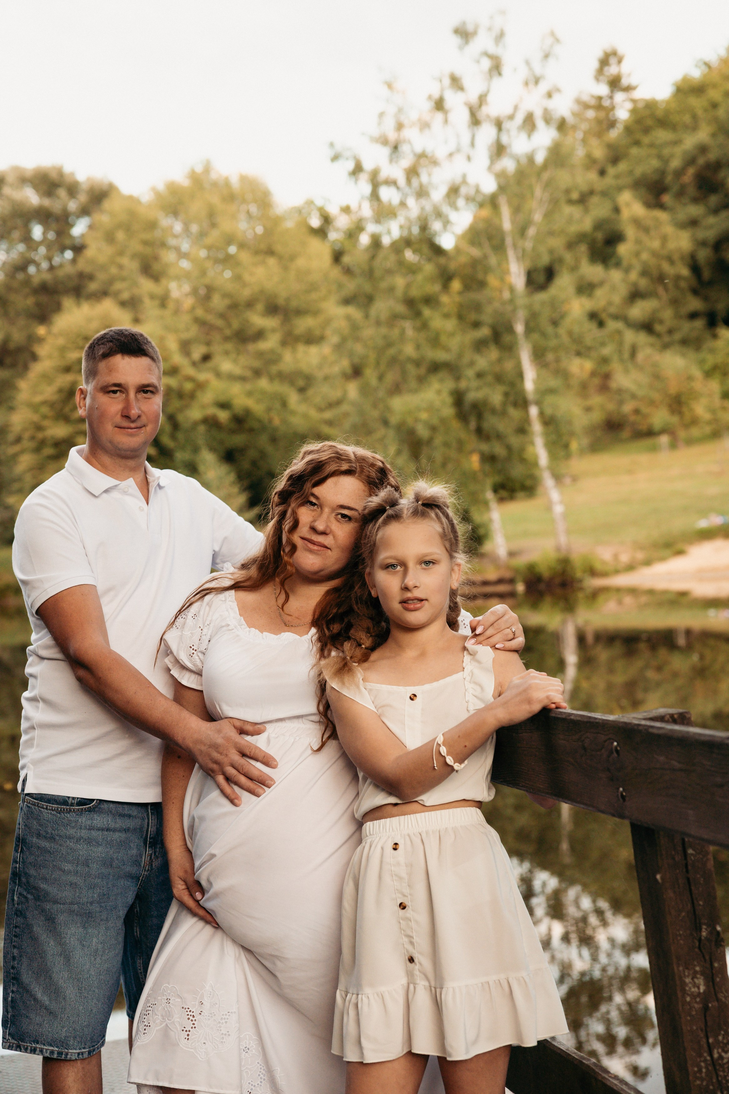 Těhotenské focení. Lifestyle a rodinná fotografka v Pisku Oxana Telupilova