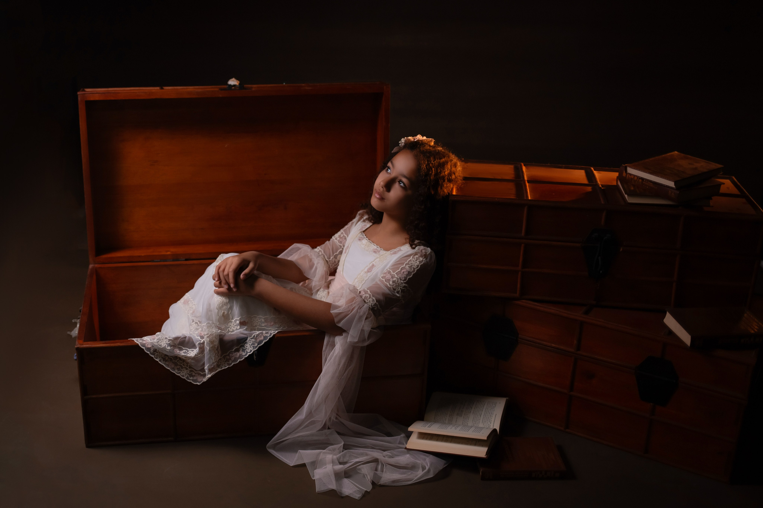 Comunión en el estudio. Fotógrafa profesional en España