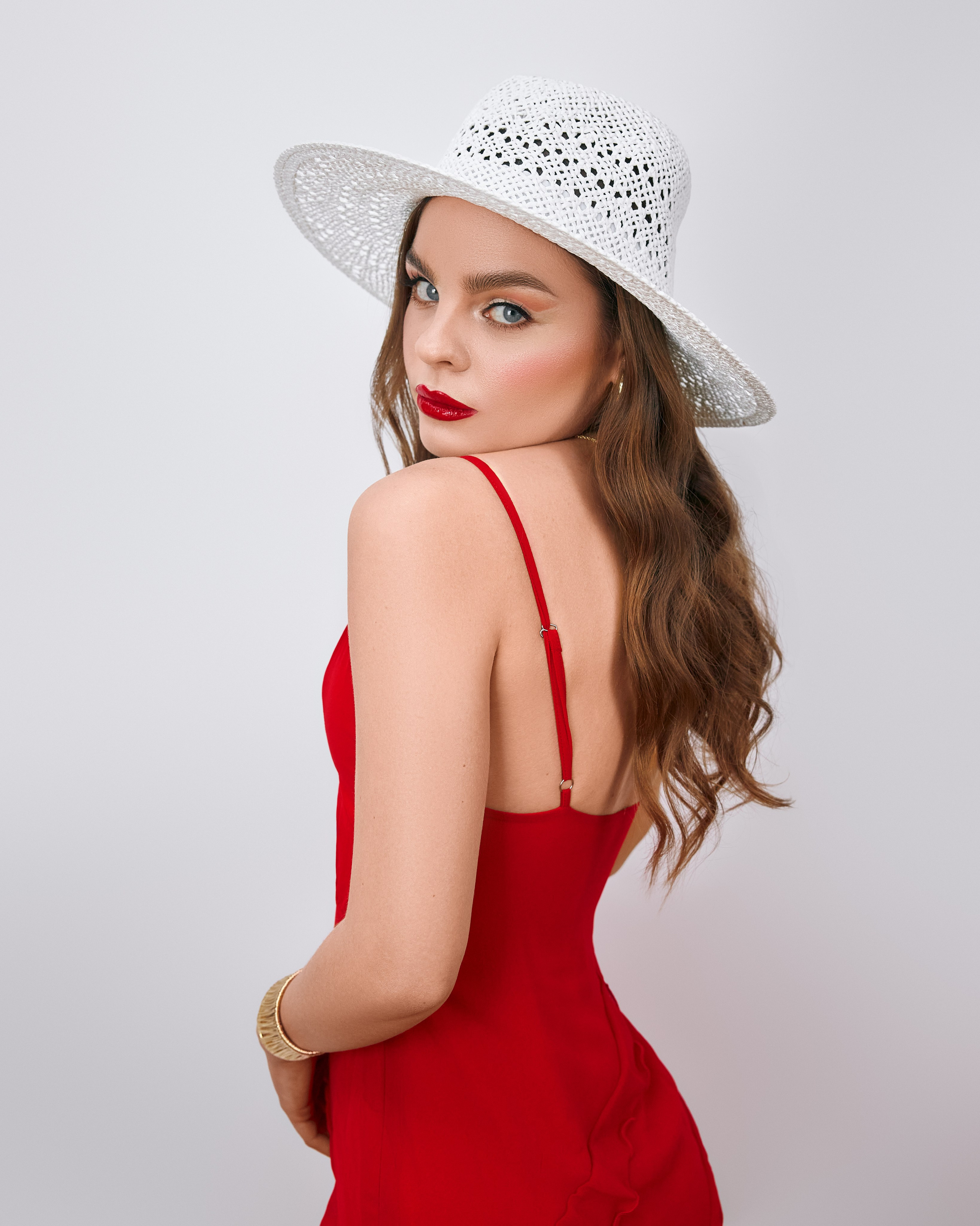 Studio-Shooting. Portraitfotografin Natalia Calcagnile