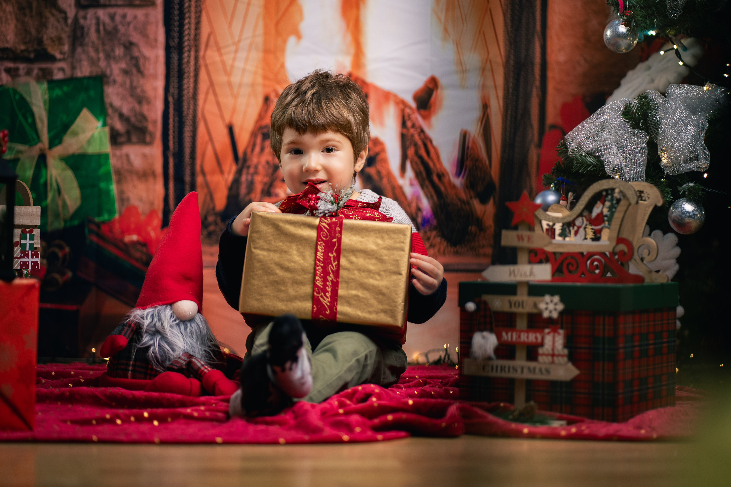 Sedinta foto Craciun — Gradinita Miniterra. Liviu Andrei - Fotograf