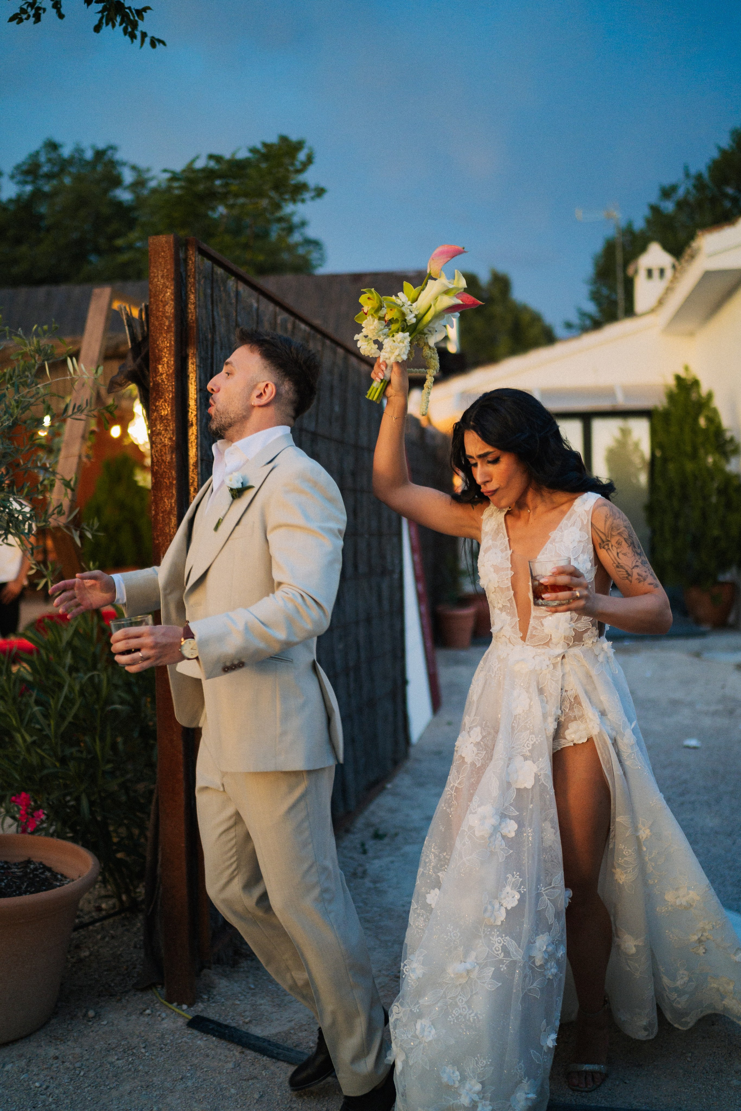 Nerea y Samuel. Christian García