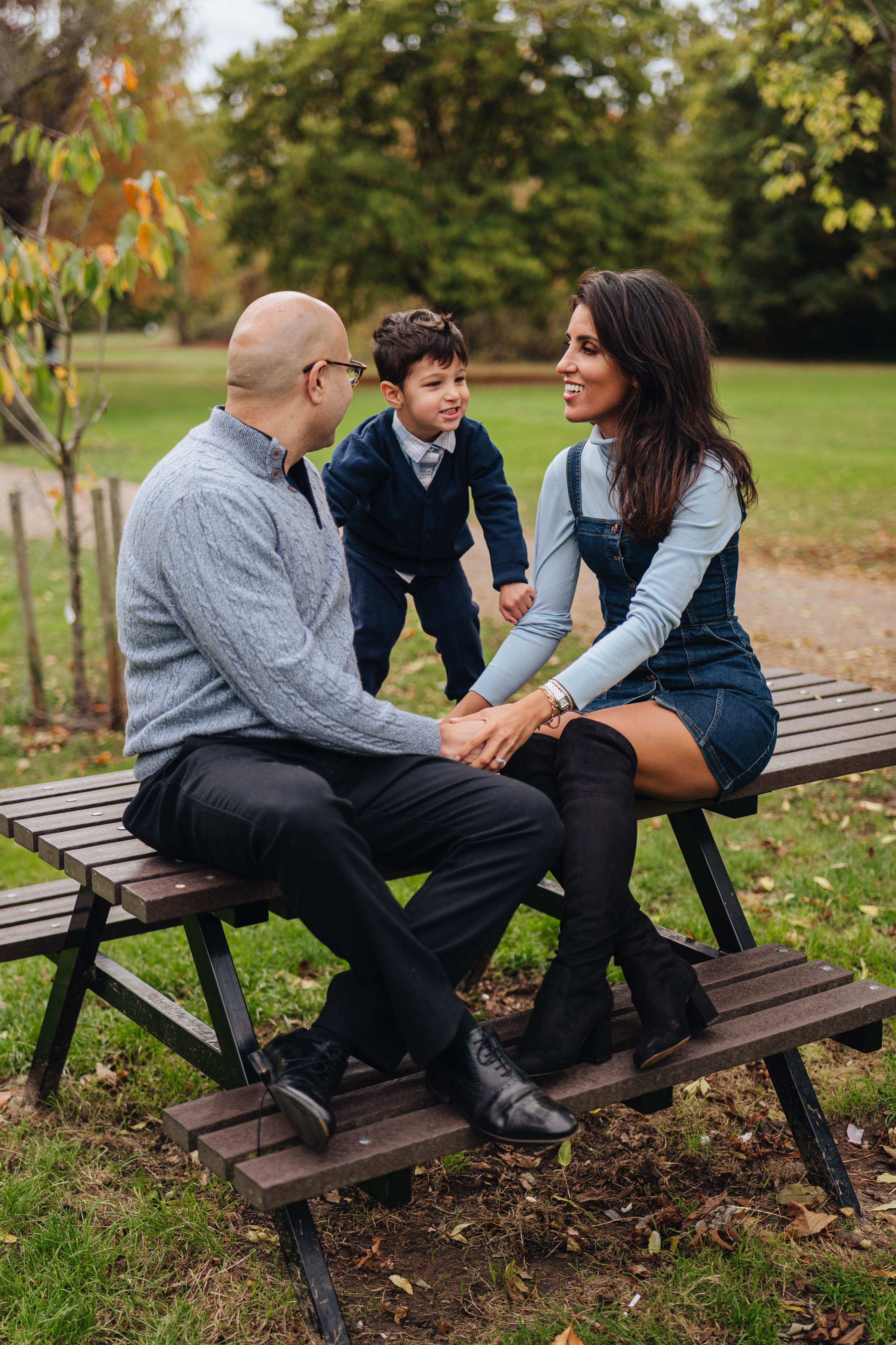 Family autumn. Wedding and family photographer in London