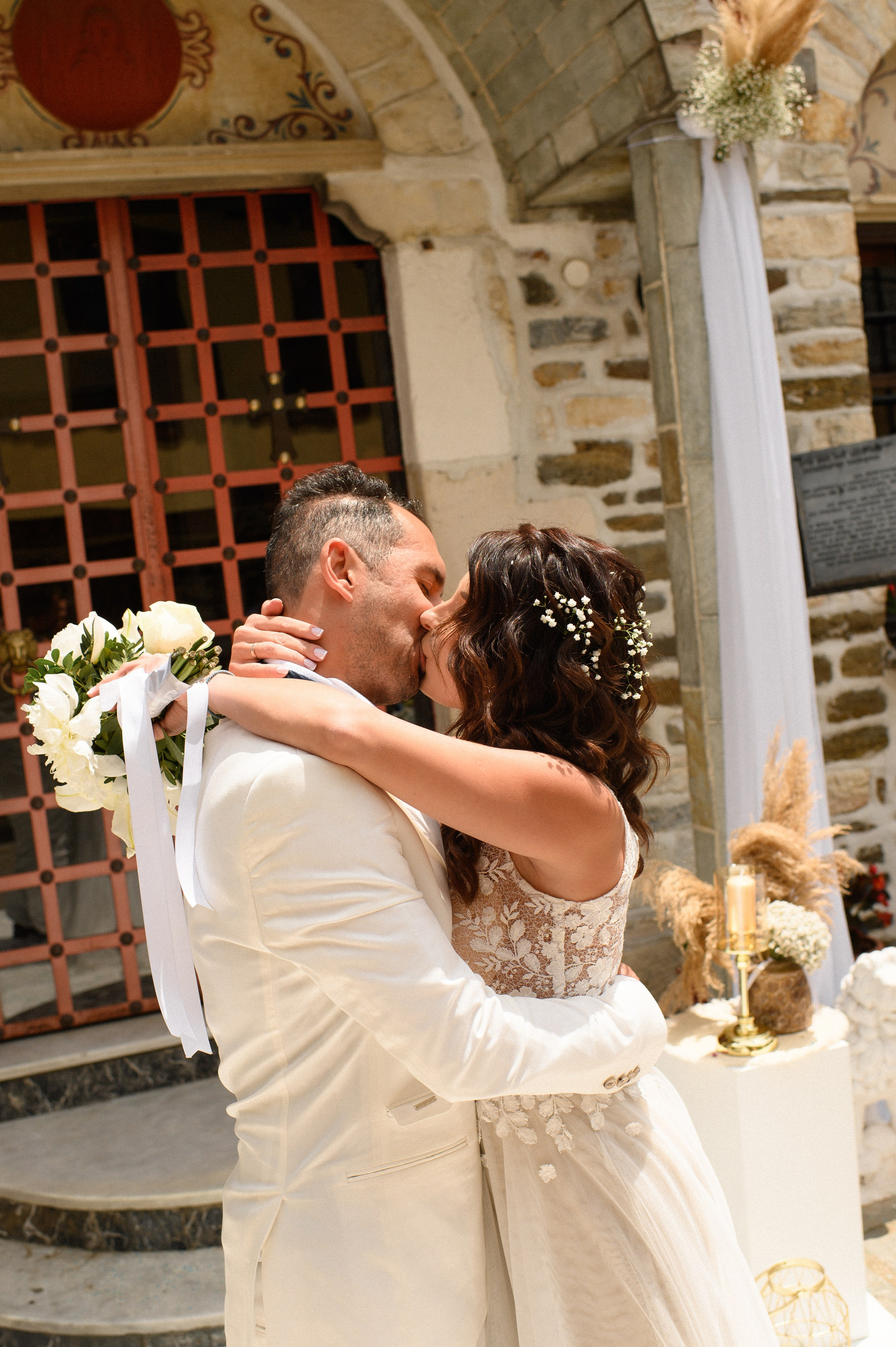 Wedding in Arnia Daria and George. Семейная, детская, портретная и предметная фотосъемка в Салониках