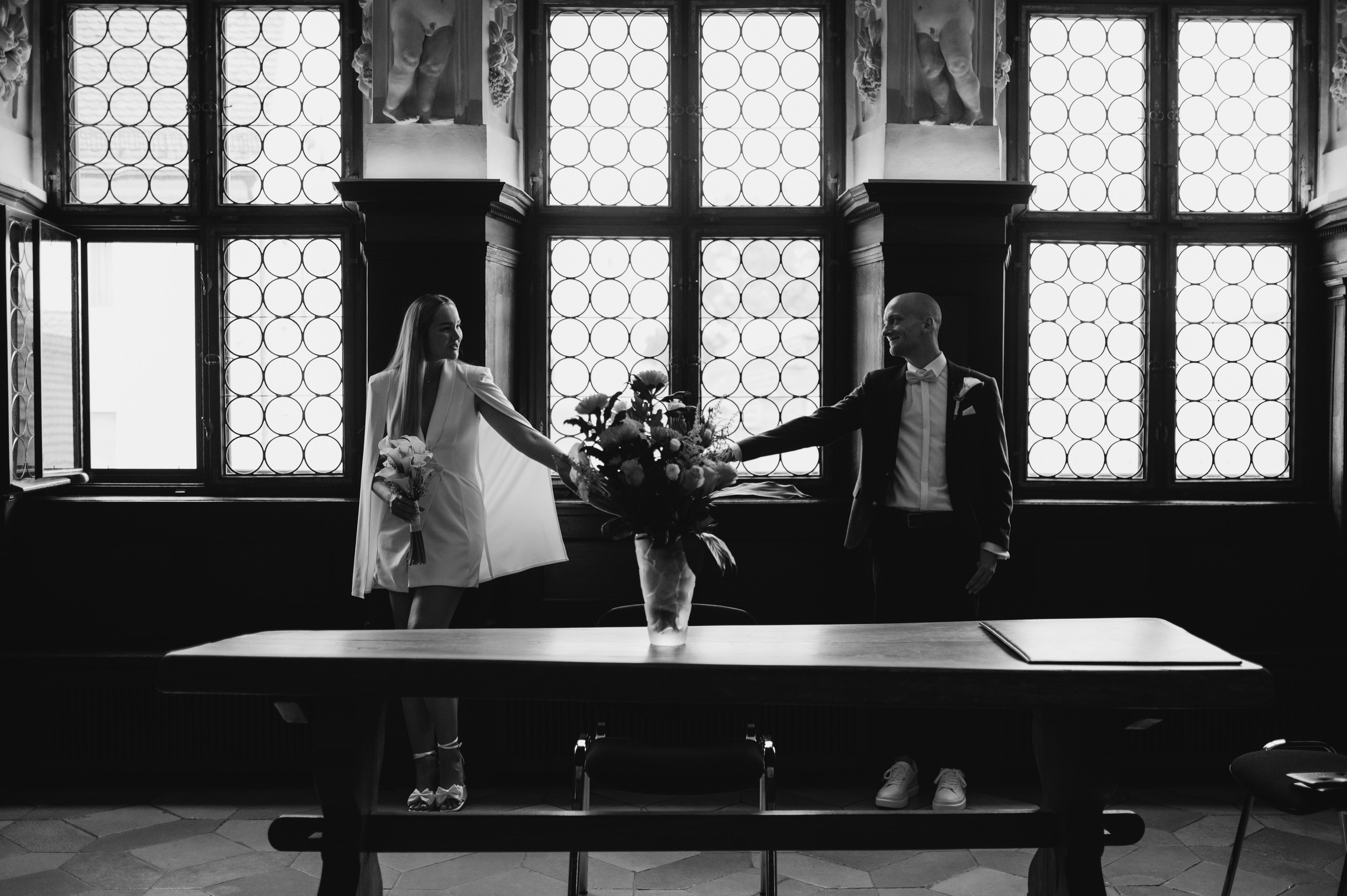 CIVIL WEDDING IM FEMBO-HAUS IN NUERNBERG. Фотограф в Нюрнберге Ирина Менерт из Ансбаха