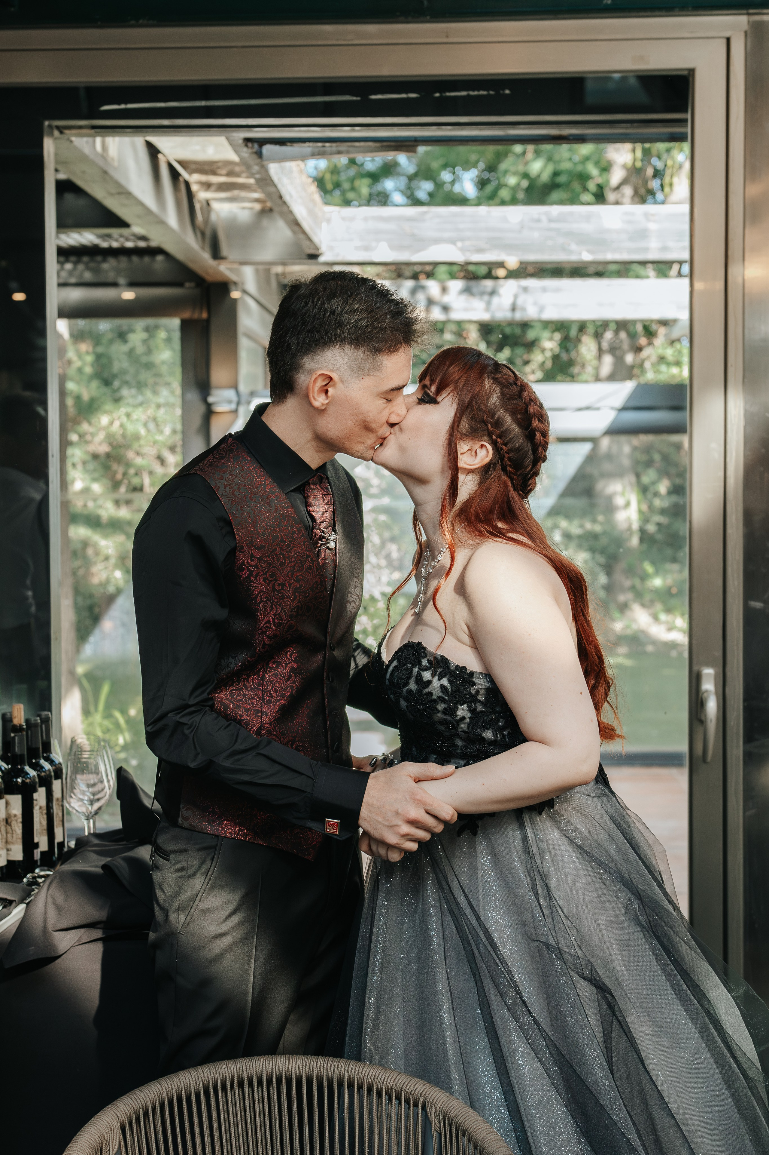 Alicia+Ruben, 04.10.2025, Ayuntamiento de Barcelona, Hotel Miramar. Fotógrafa de bodas en Cataluña