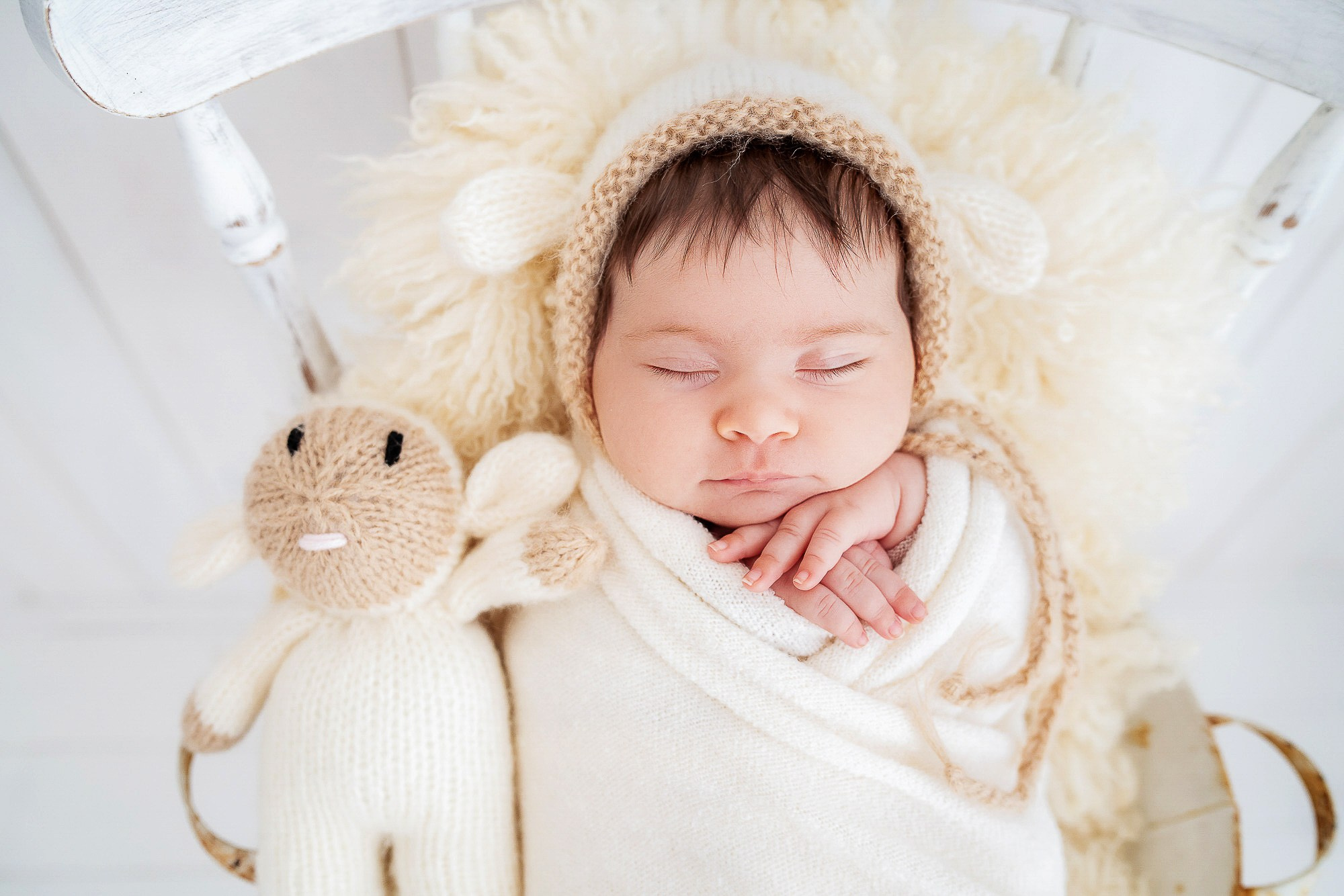 Newborn. Svitlana Miahka fotografa a Genova