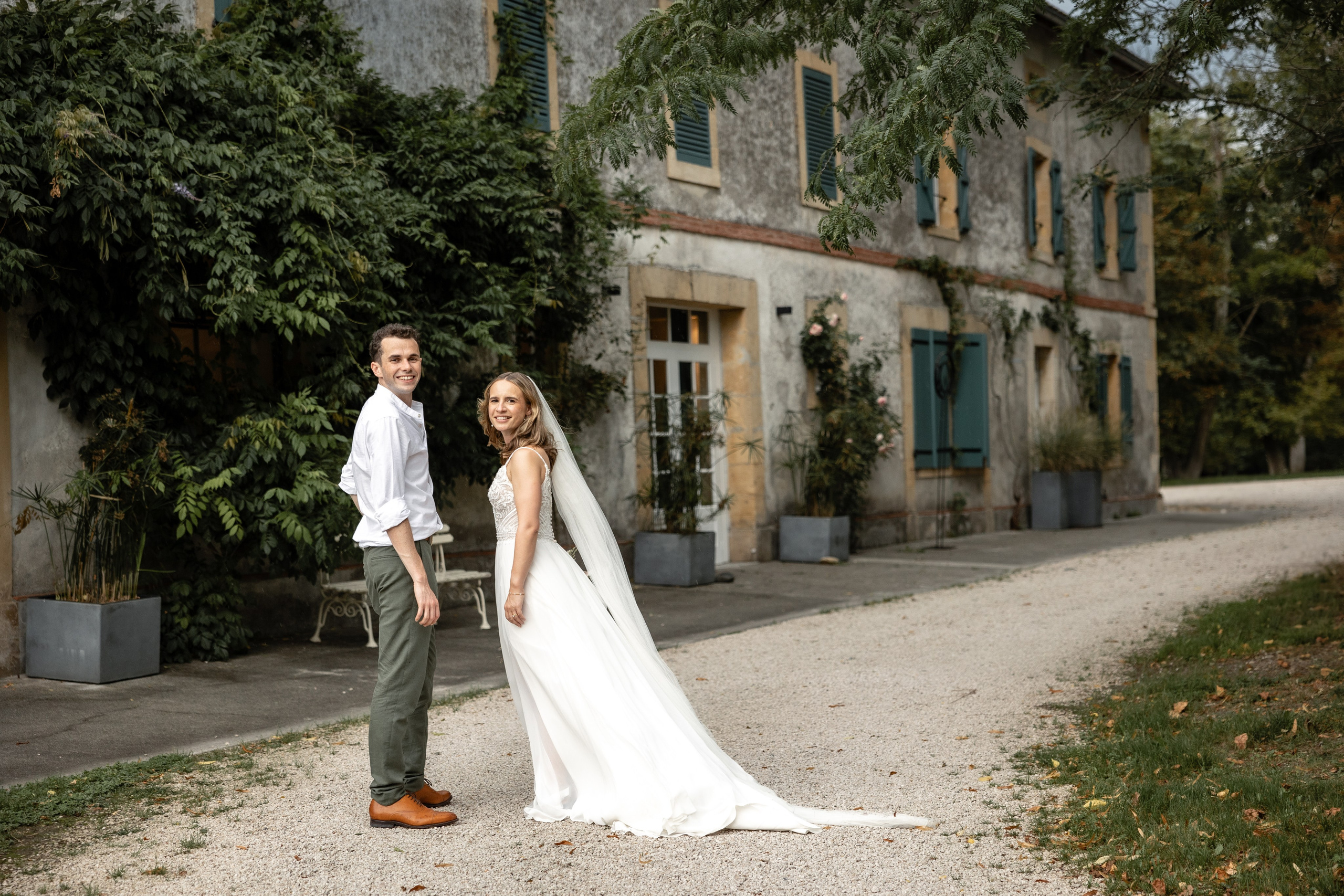 Свадебная фотосессия в Château De Saint-Martory. Евгения Смирнова — фотограф в Тулузе и юго-западной Франции
