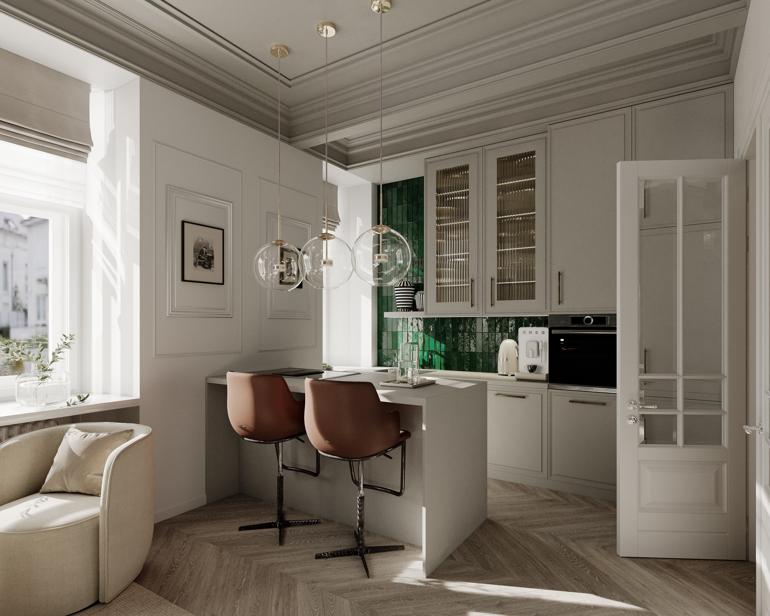 Obývací pokoj. Filipenka architects